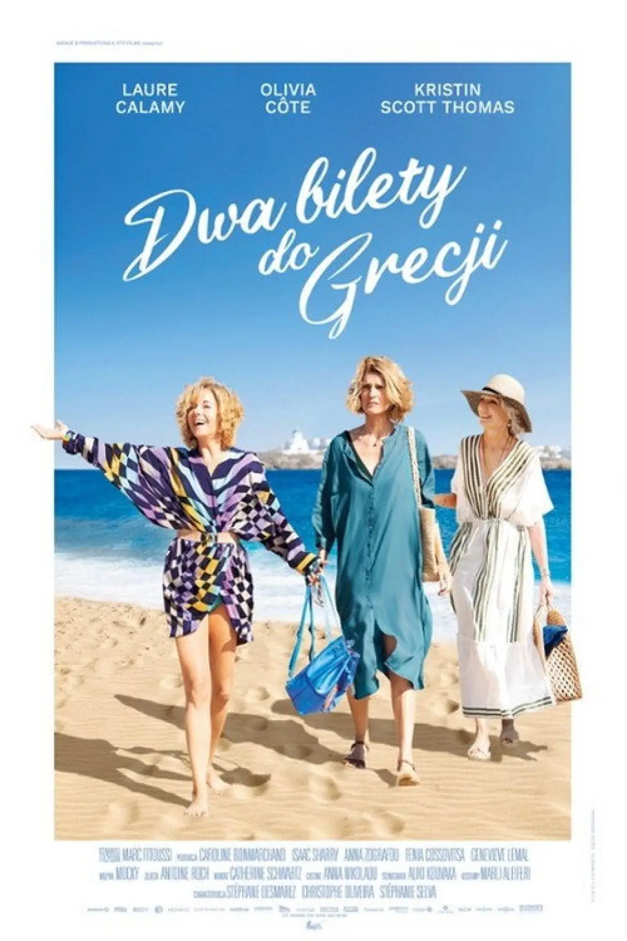 Plakat filmowy "Dwa bilety do Grecji"