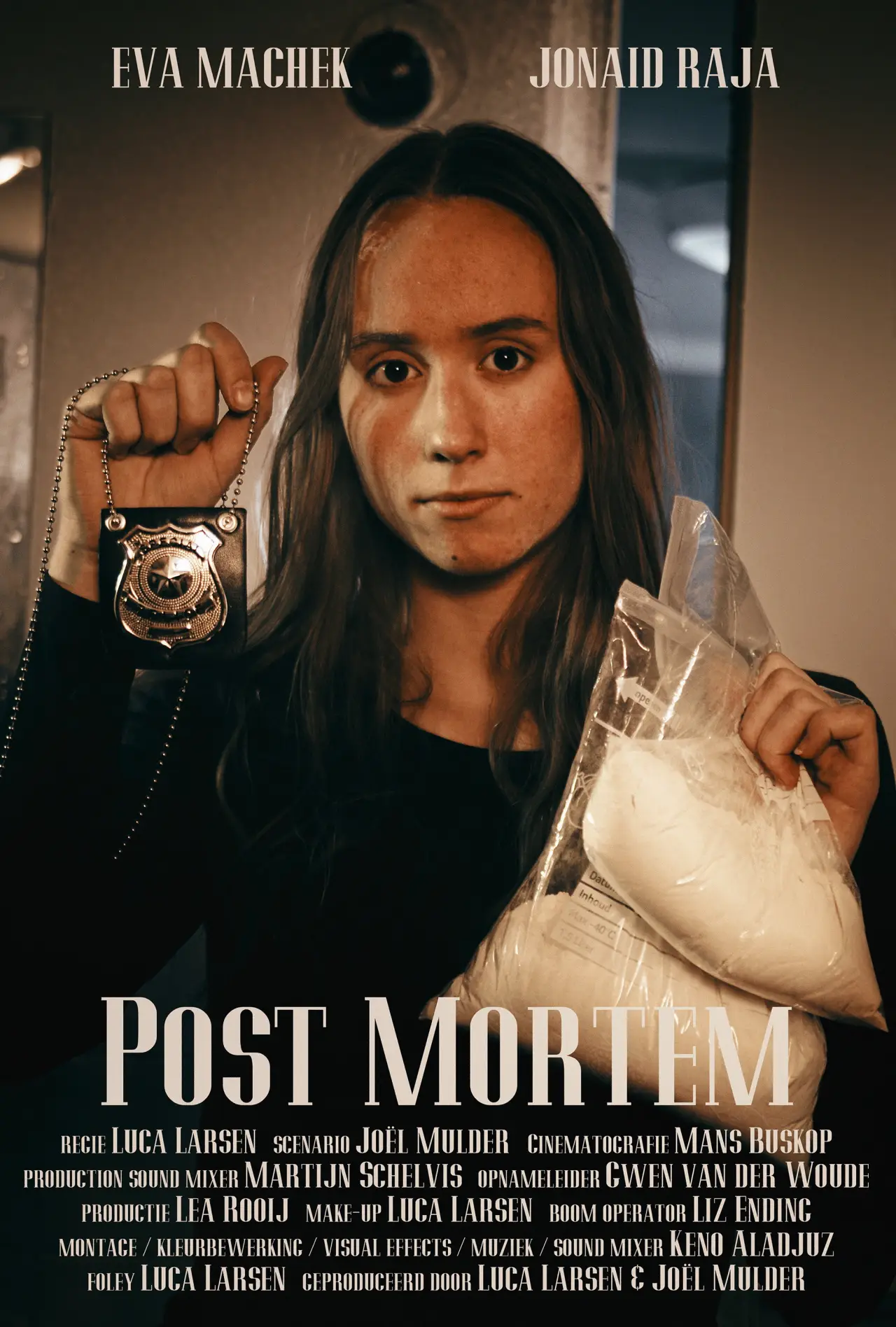 Plakat filmowy "Post Mortem"