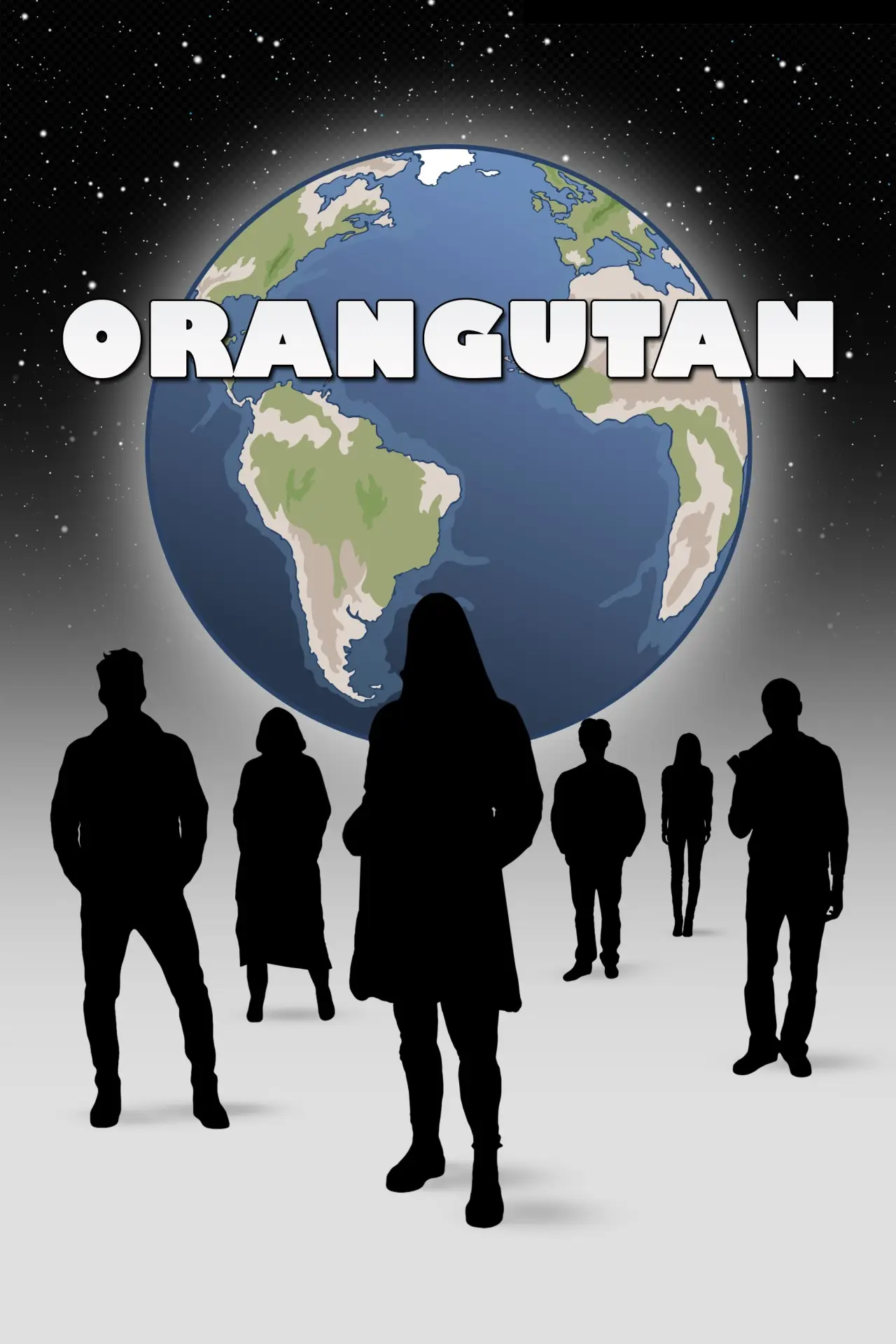 Plakat filmowy "Orangutan"