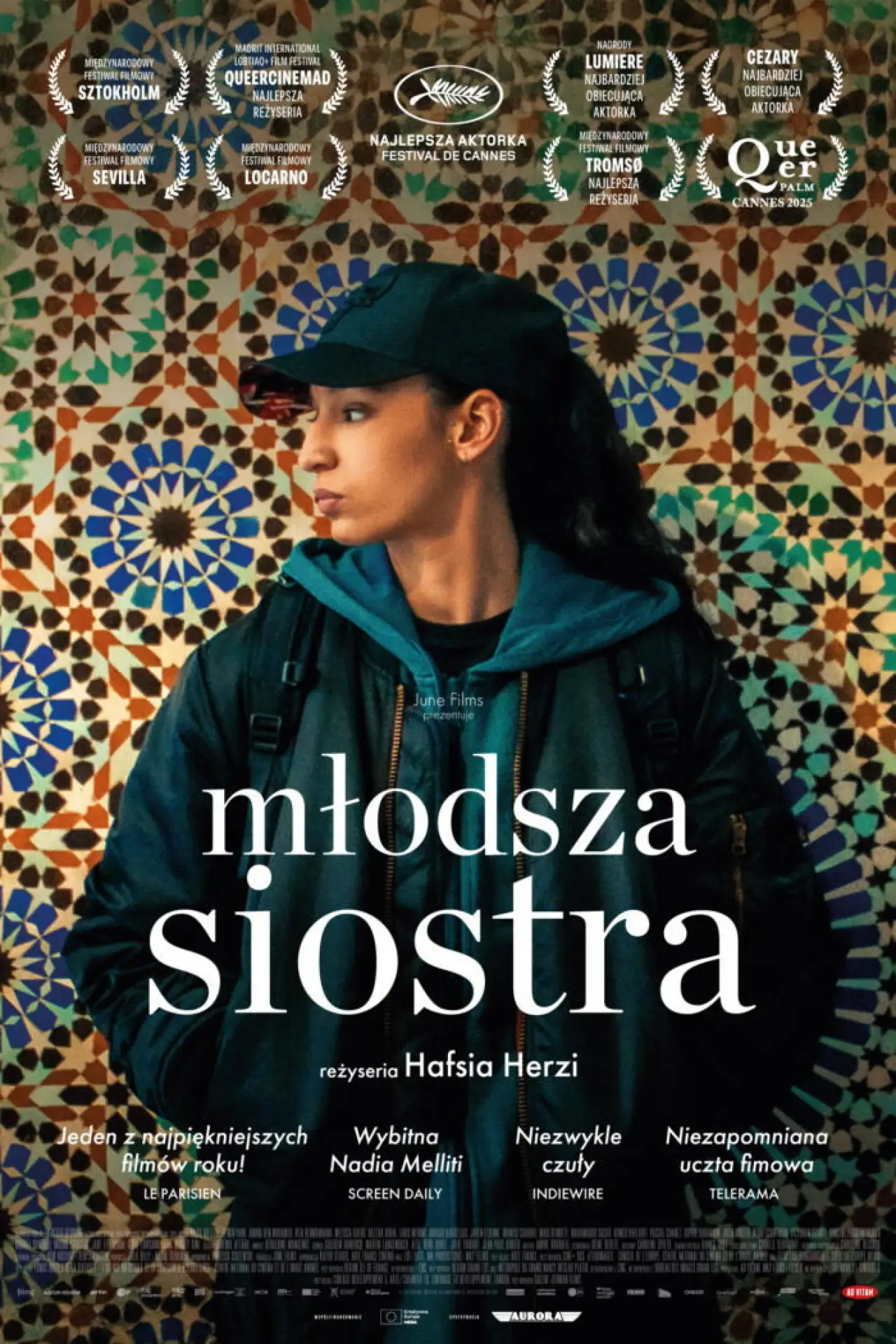 Plakat filmowy "Młodsza siostra"