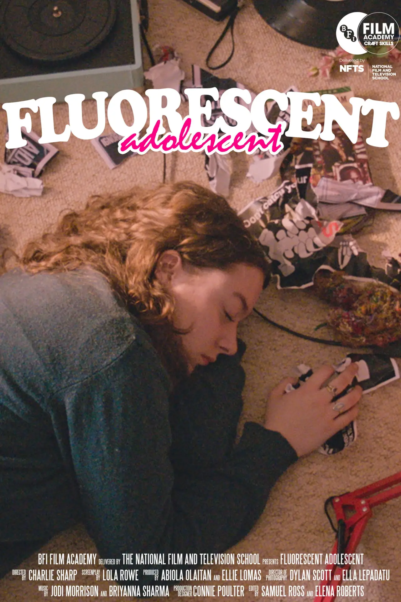 Plakat filmowy "Fluorescent Adolescent"