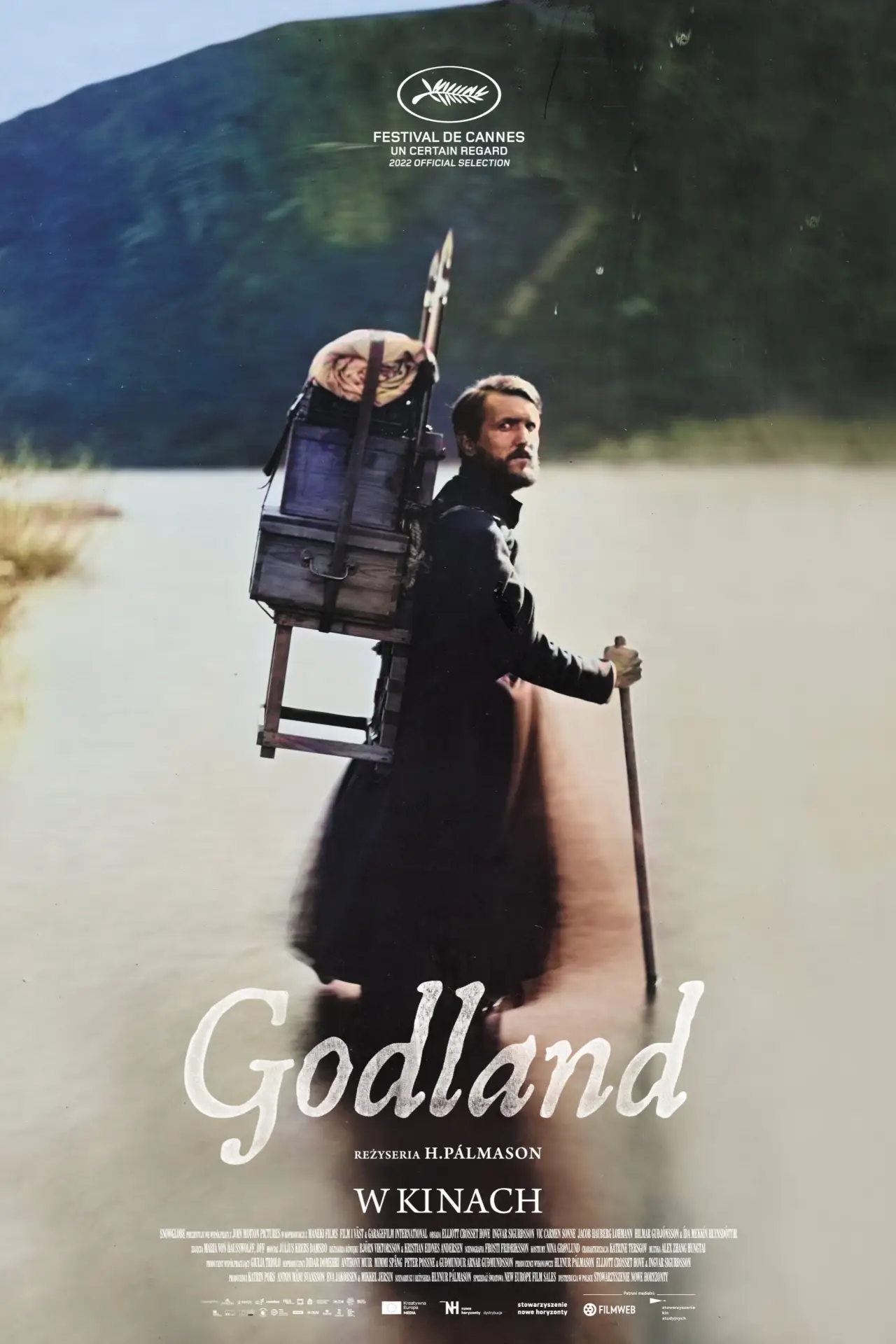 Plakat filmowy "Vanskabte land"