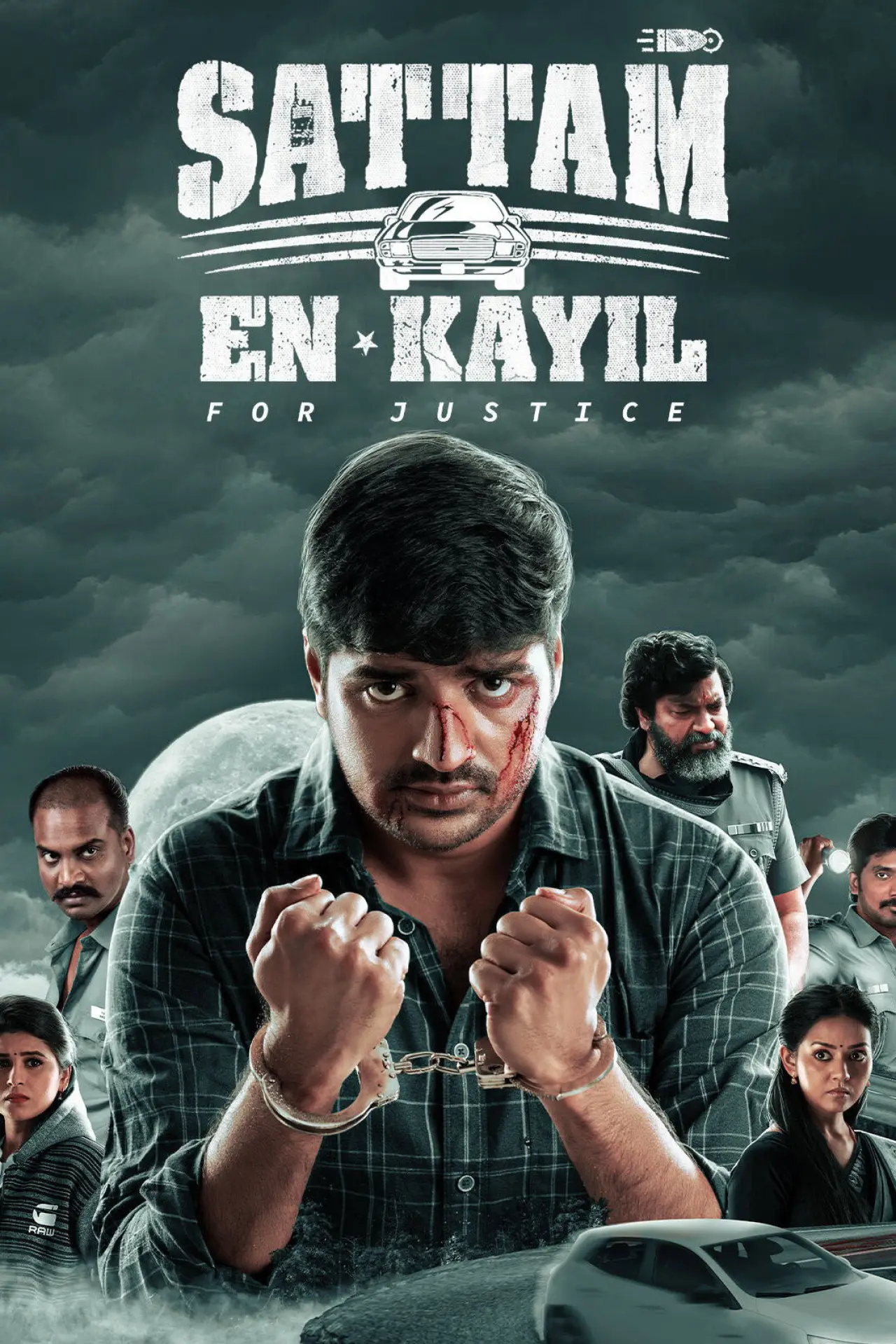 Plakat filmowy "சட்டம் என் கையில்"