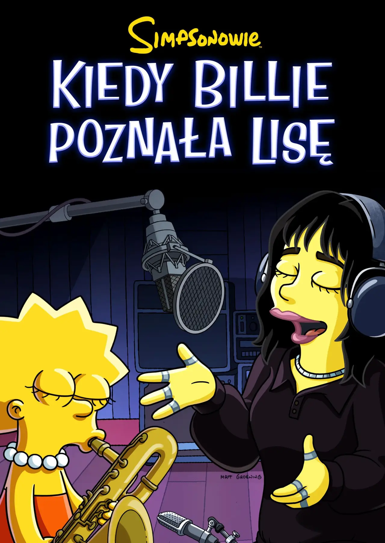Plakat filmowy "Kiedy Billie poznała Lisę"
