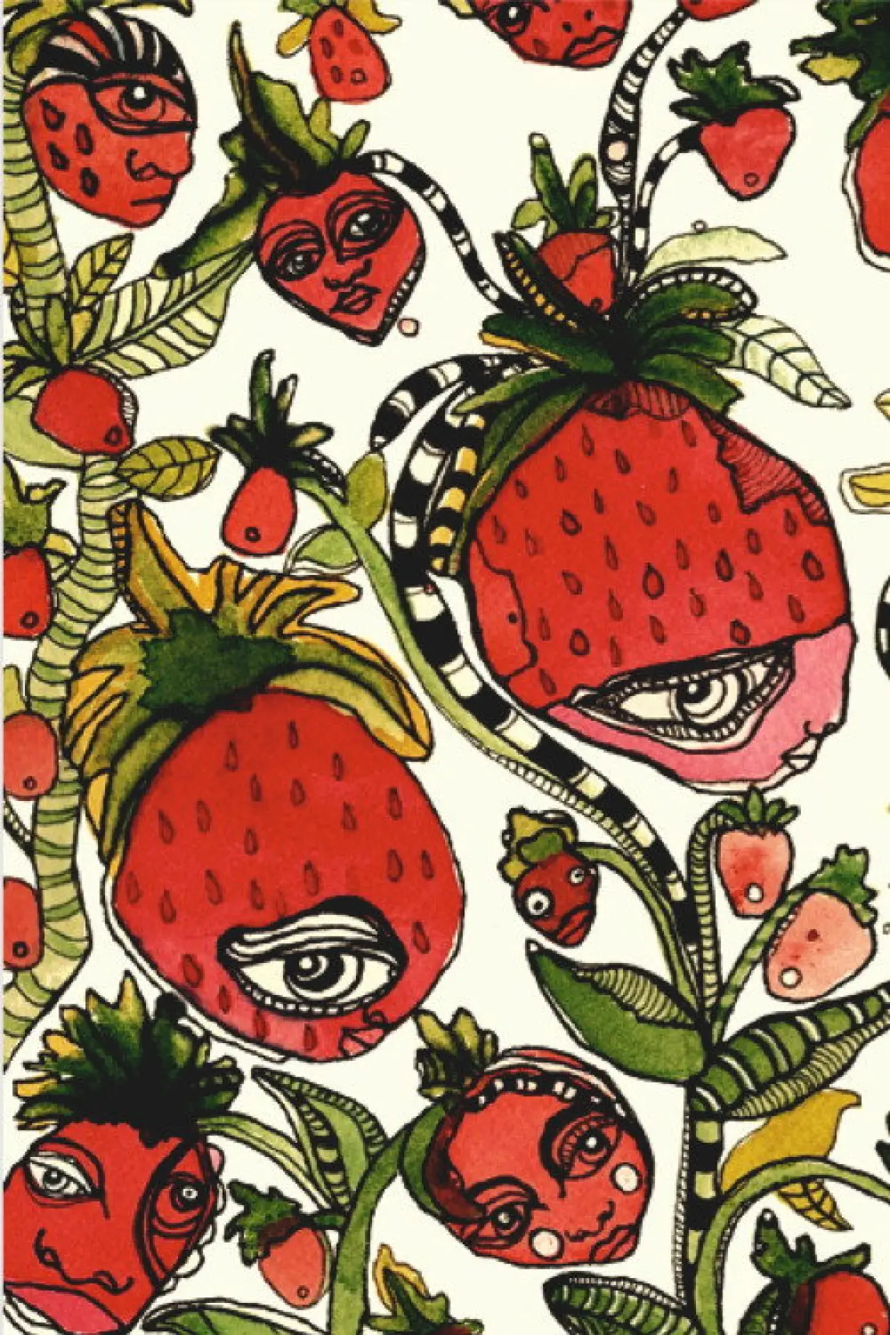 Plakat filmowy "Un champ de fraises pour l’éternité"