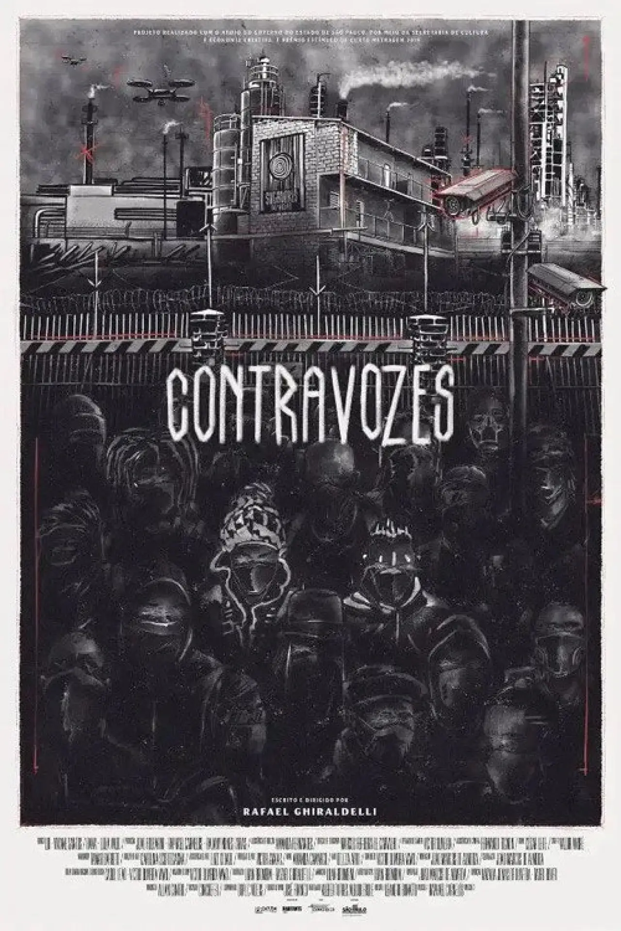 Plakat filmowy "Contravozes"