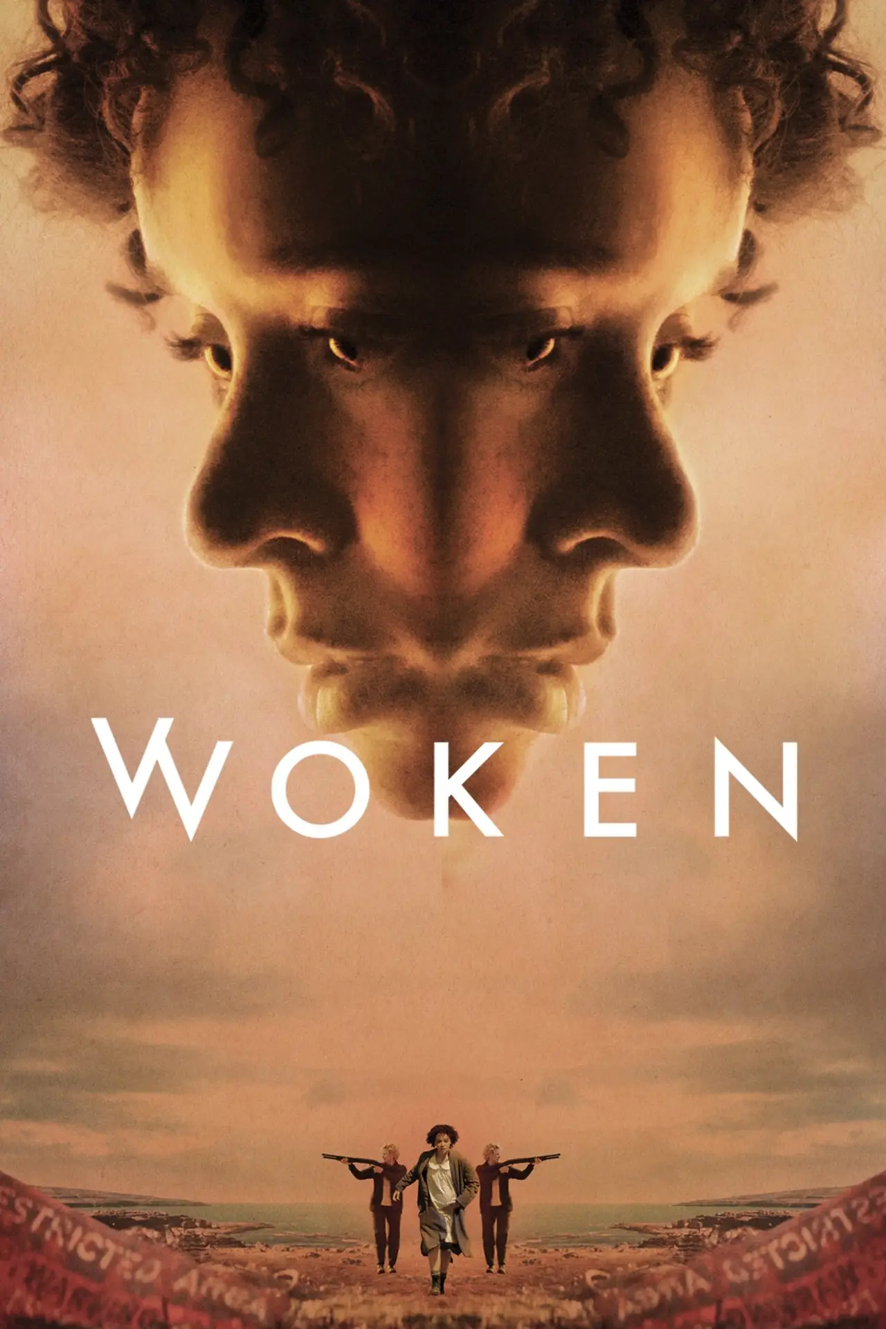 Plakat filmowy "Woken"