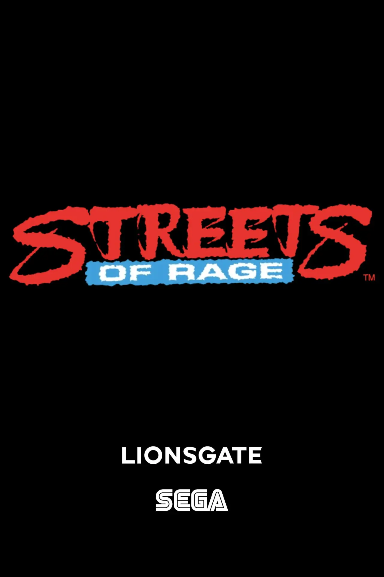 Plakat filmowy "Streets of Rage"