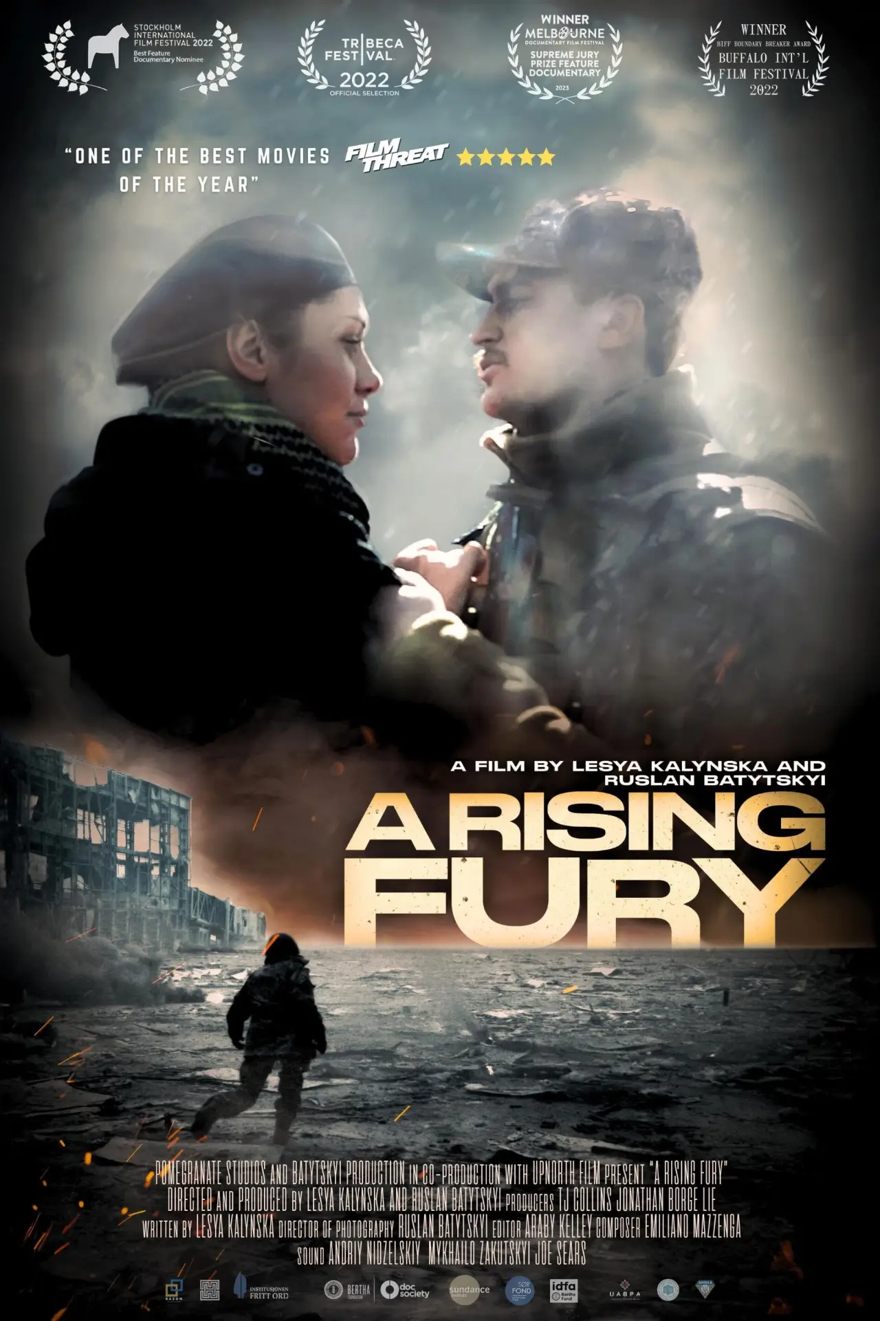 Plakat filmowy "A Rising Fury"