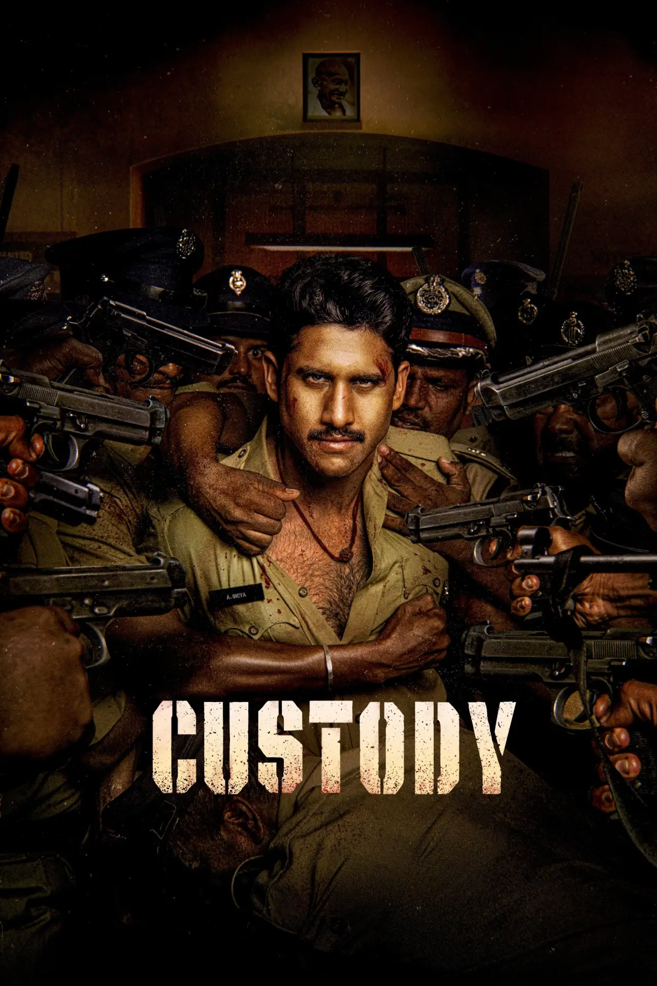 Plakat filmowy "కస్టడీ"