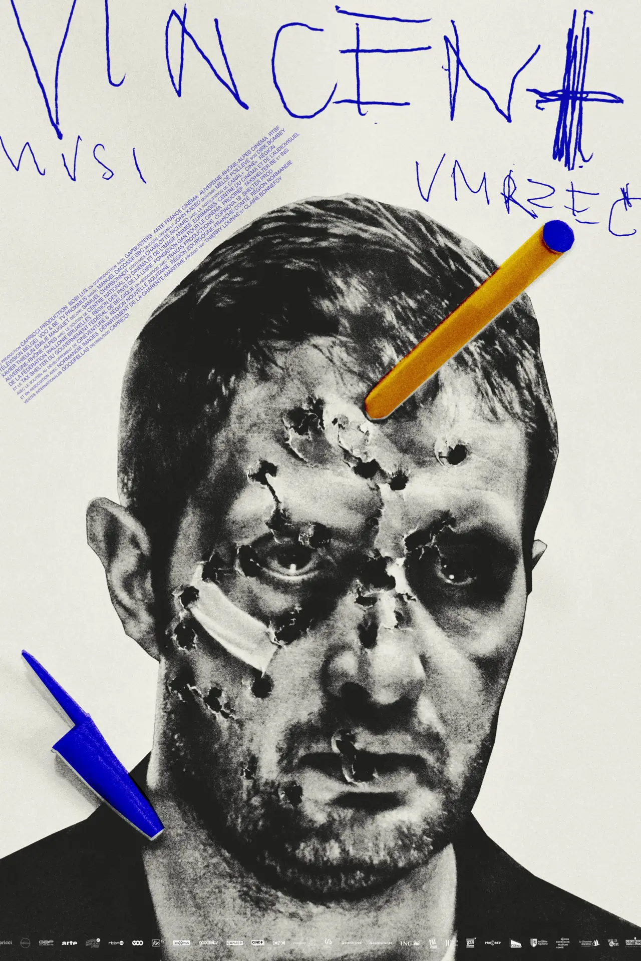Plakat filmowy "Vincent musi umrzeć"