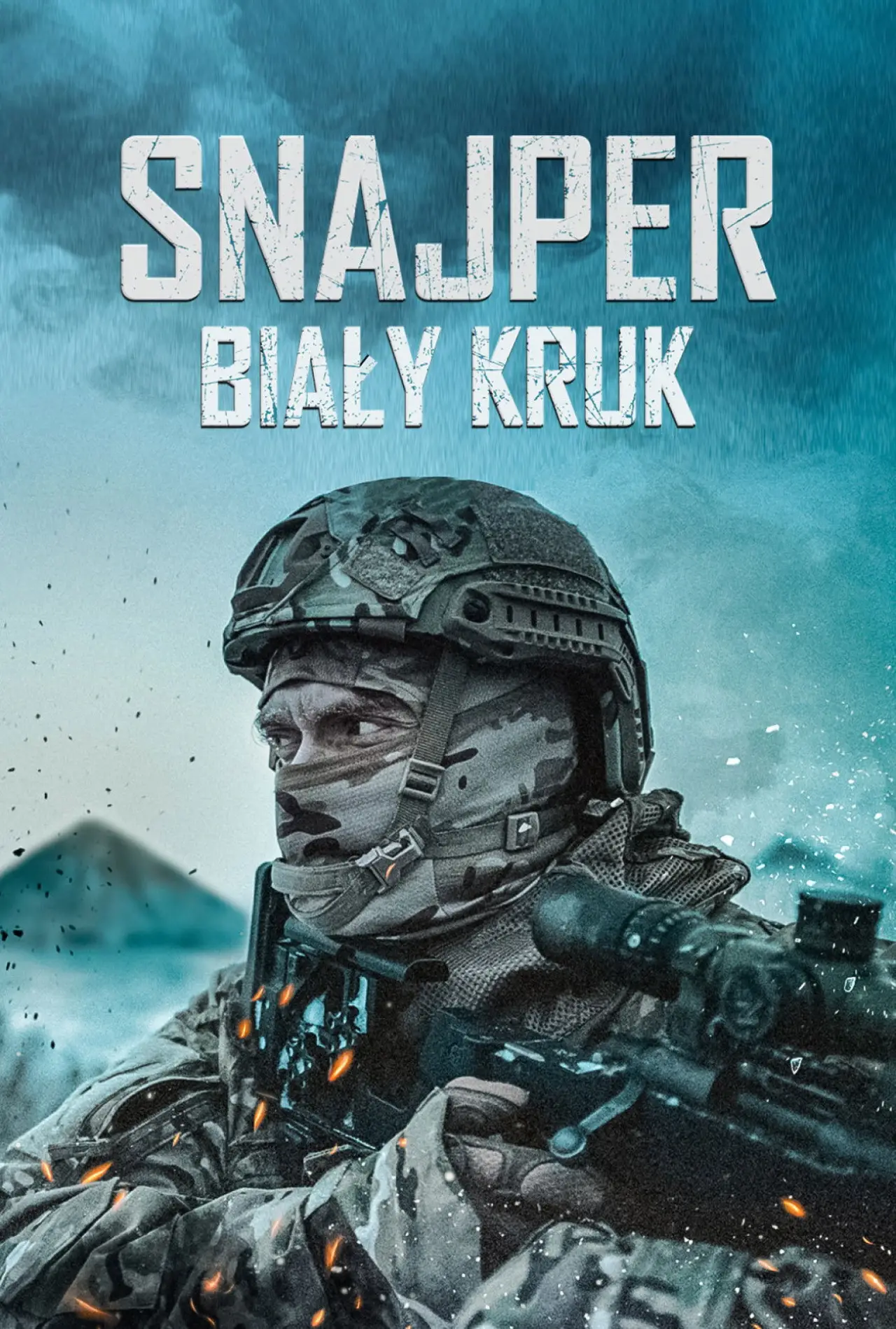 Plakat filmowy "Snajper. Biały kruk"