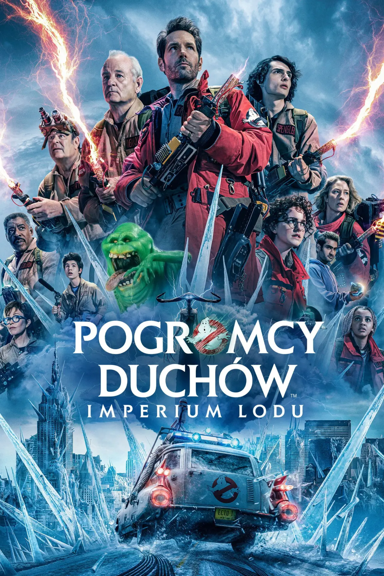 Plakat filmowy "Pogromcy duchów. Imperium lodu"
