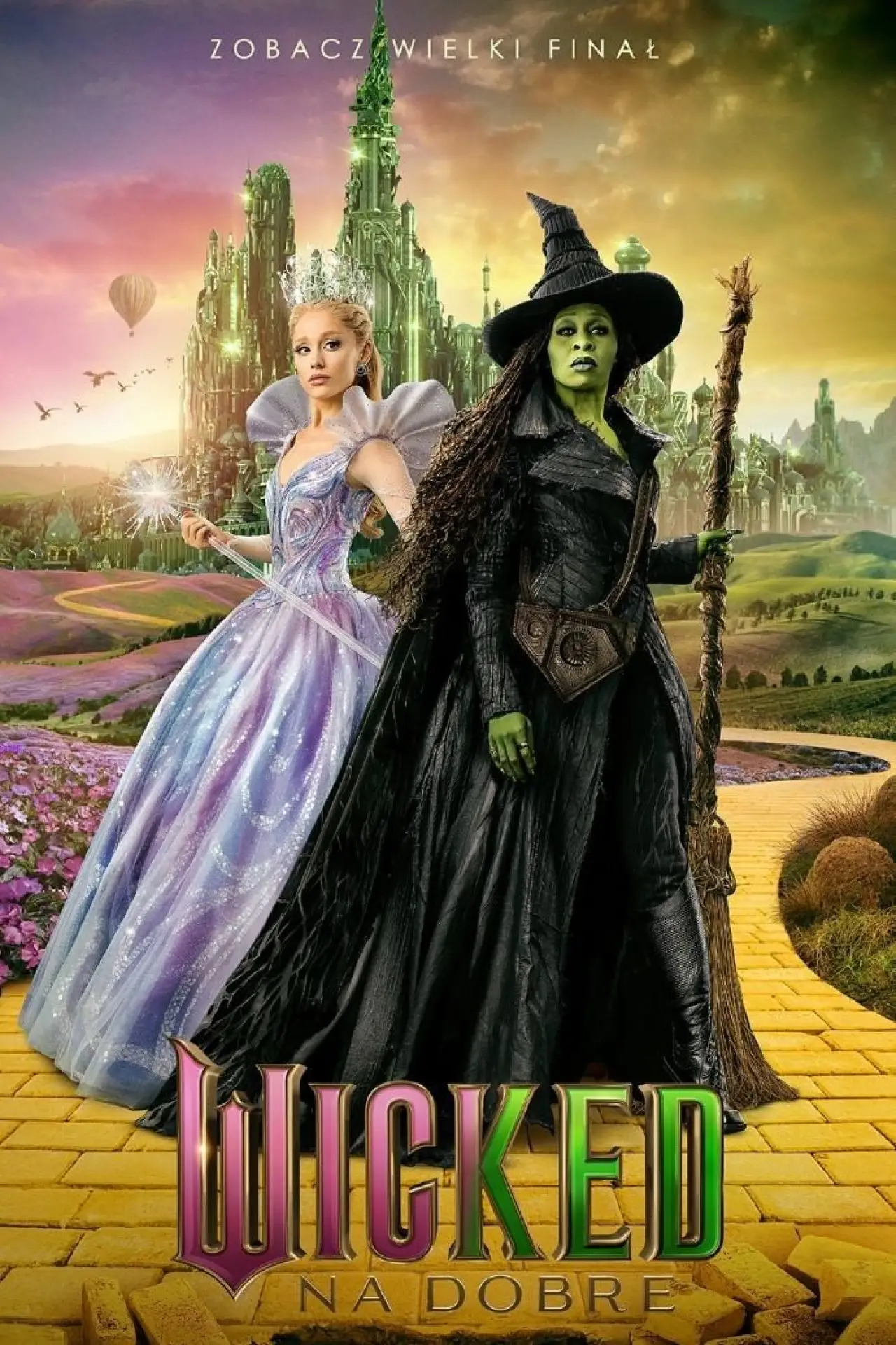 Plakat filmowy "Wicked: na dobre"