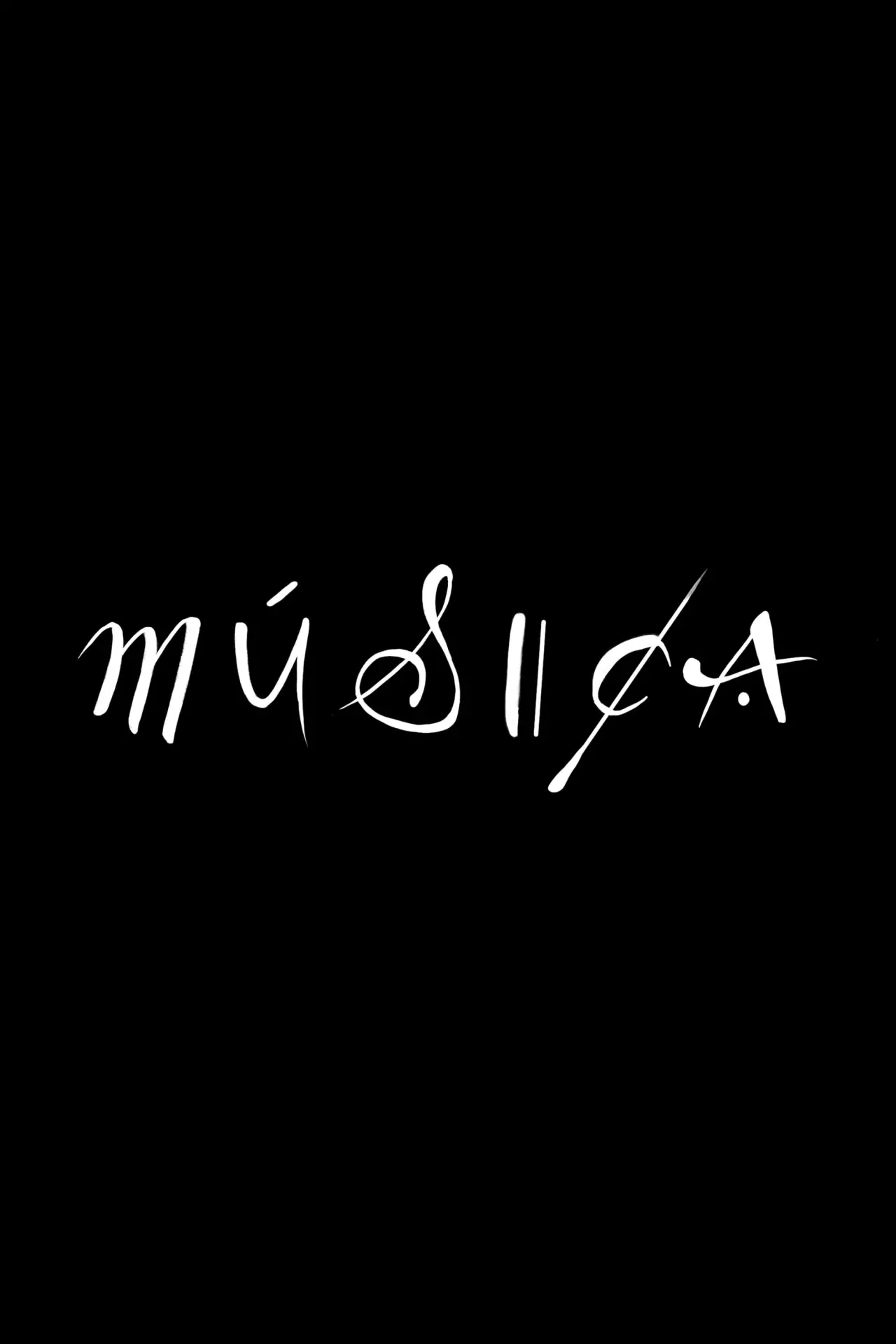 Plakat filmowy "Muzyka"