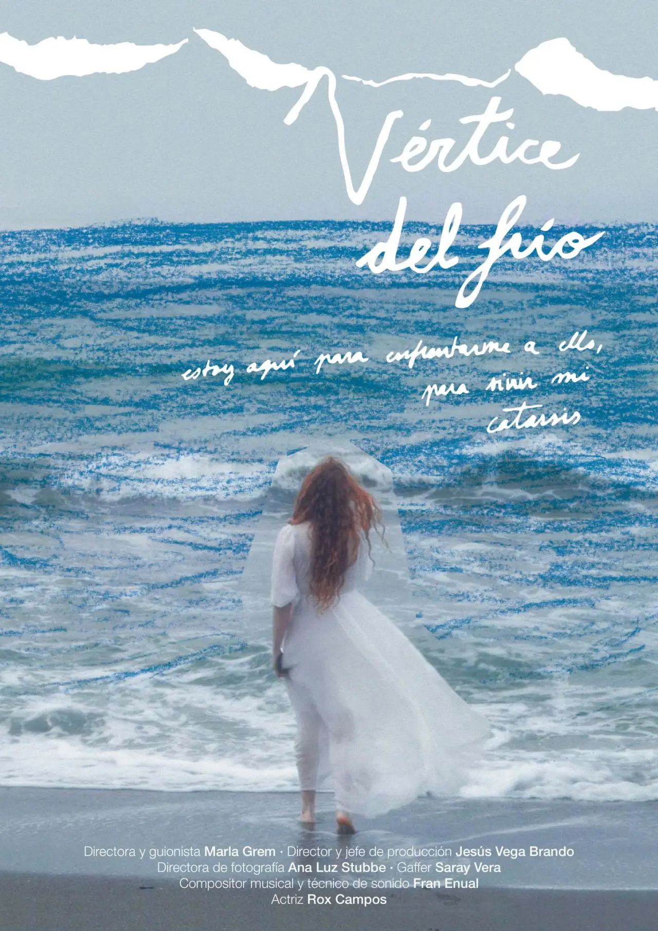 Plakat filmowy "Vértice del frío"
