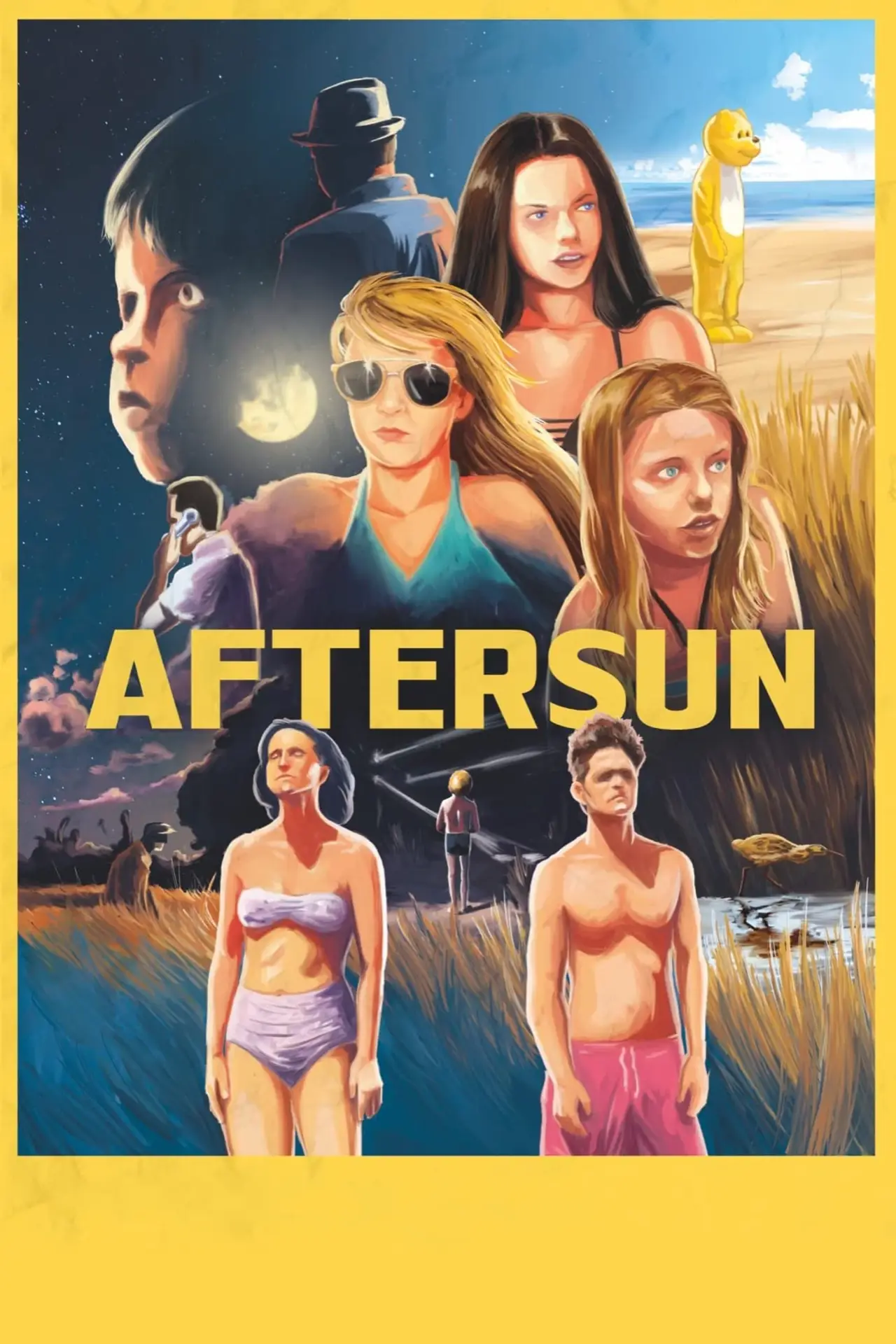 Plakat filmowy "Aftersun"