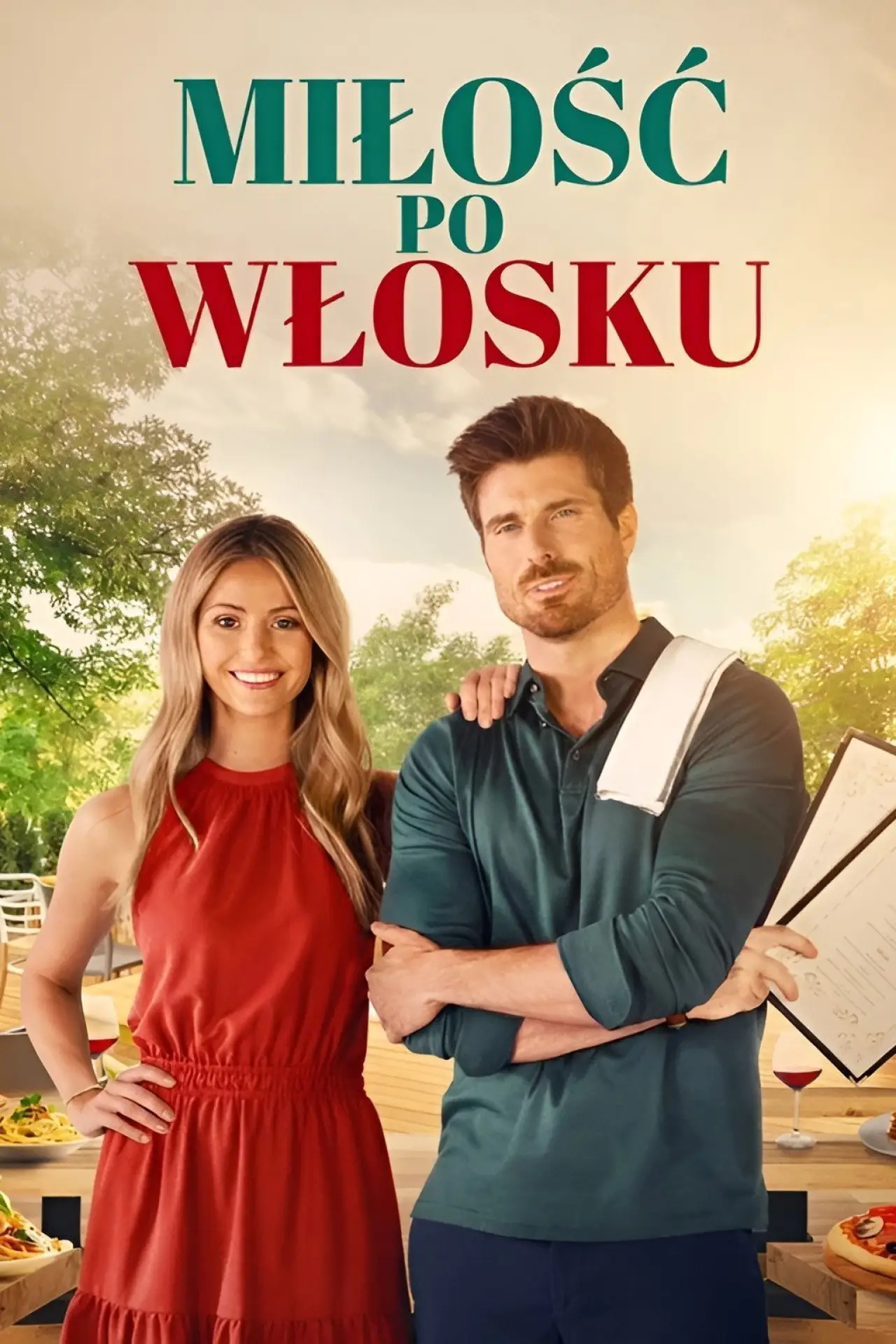 Plakat filmowy "Miłość po włosku"
