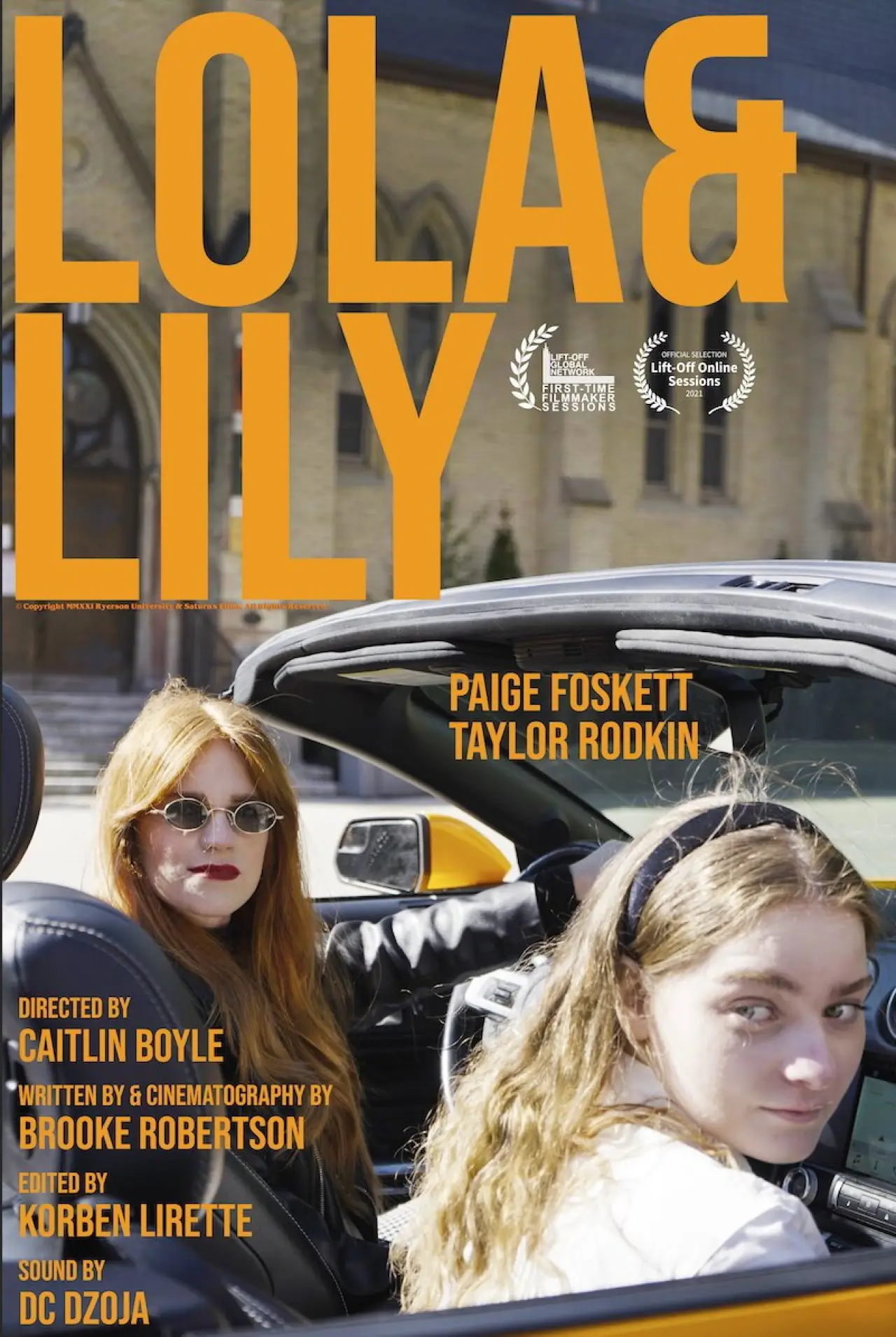 Plakat filmowy "Lola & Lily"