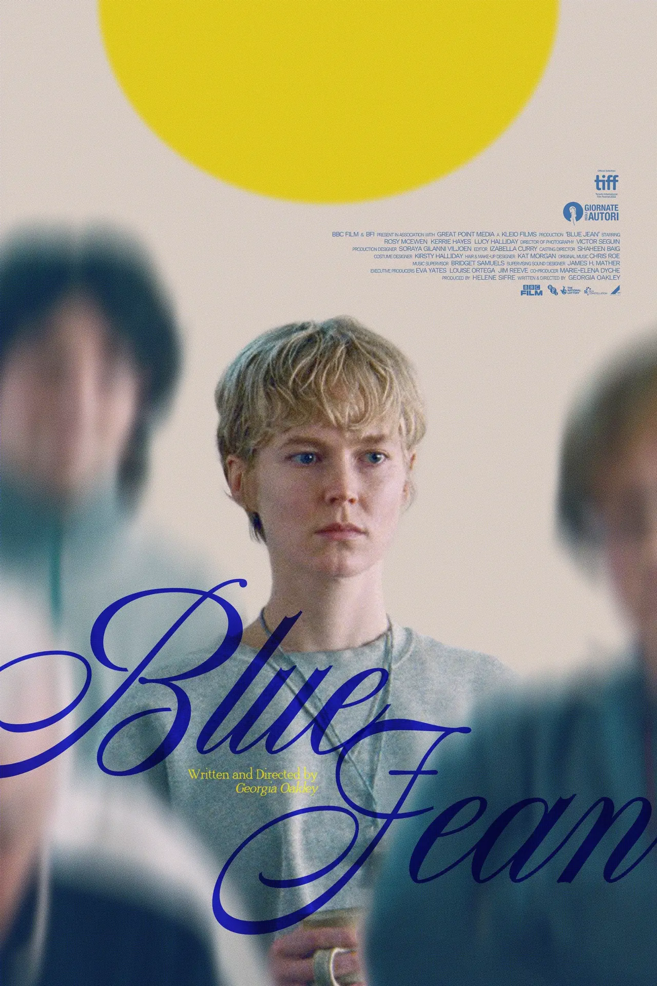 Plakat filmowy "Blue Jean"