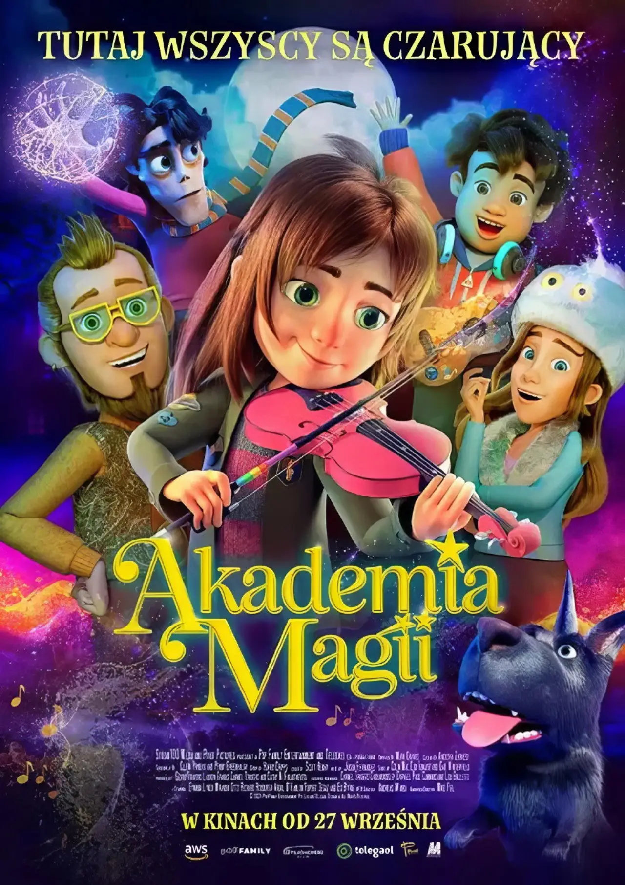 Plakat filmowy "Akademia magii"