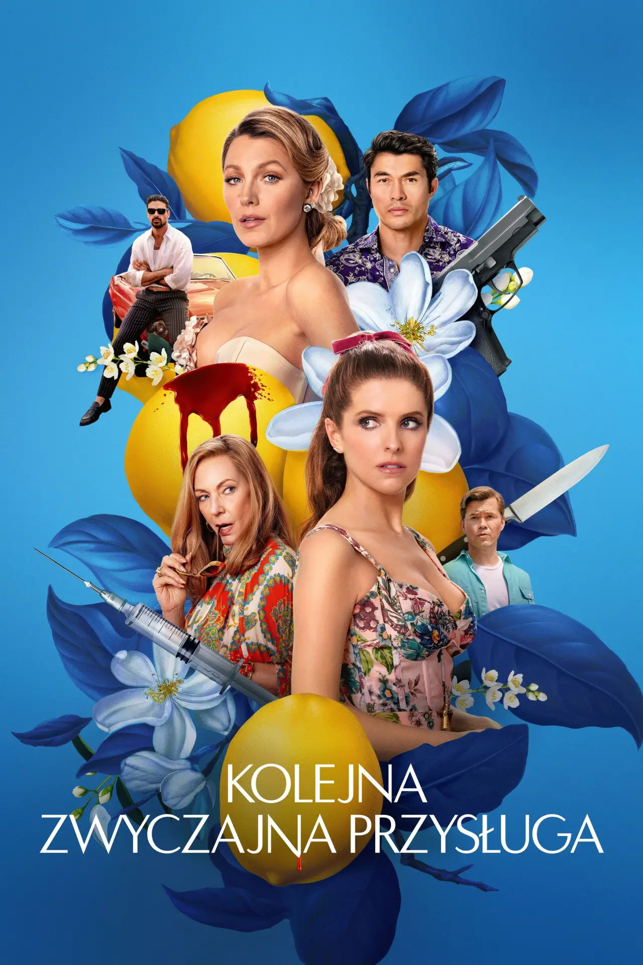 Plakat filmowy "Kolejna zwyczajna przysługa"