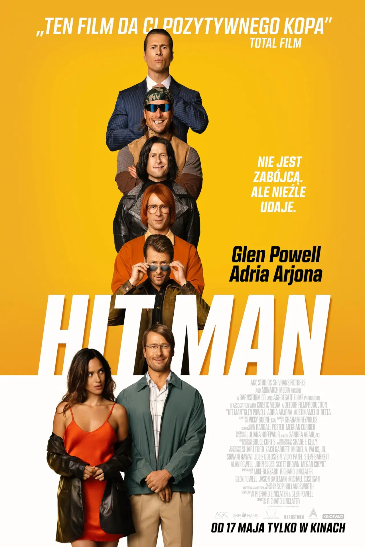 Plakat filmowy "Hit Man"