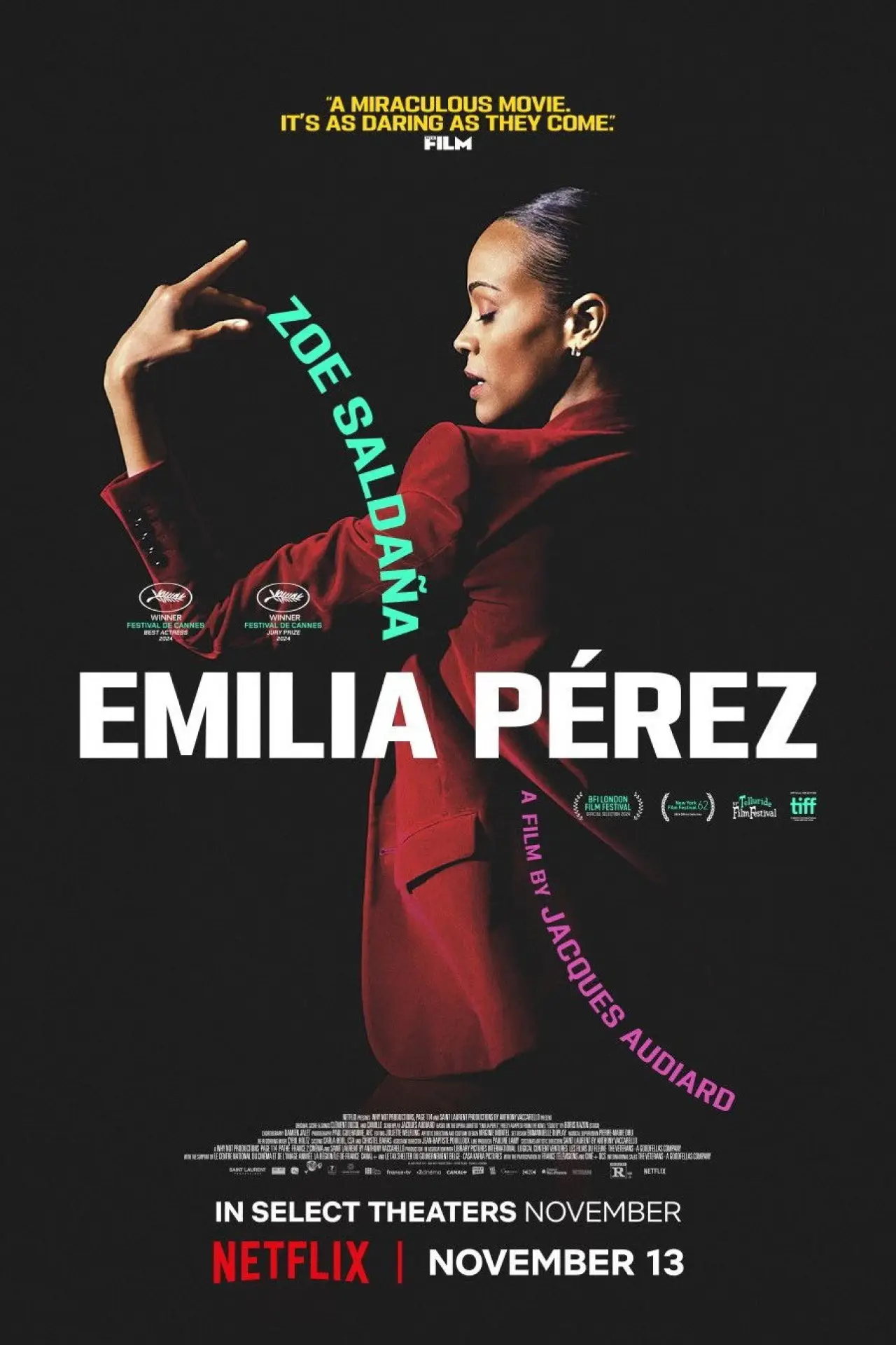 Plakat filmowy "Emilia Pérez"
