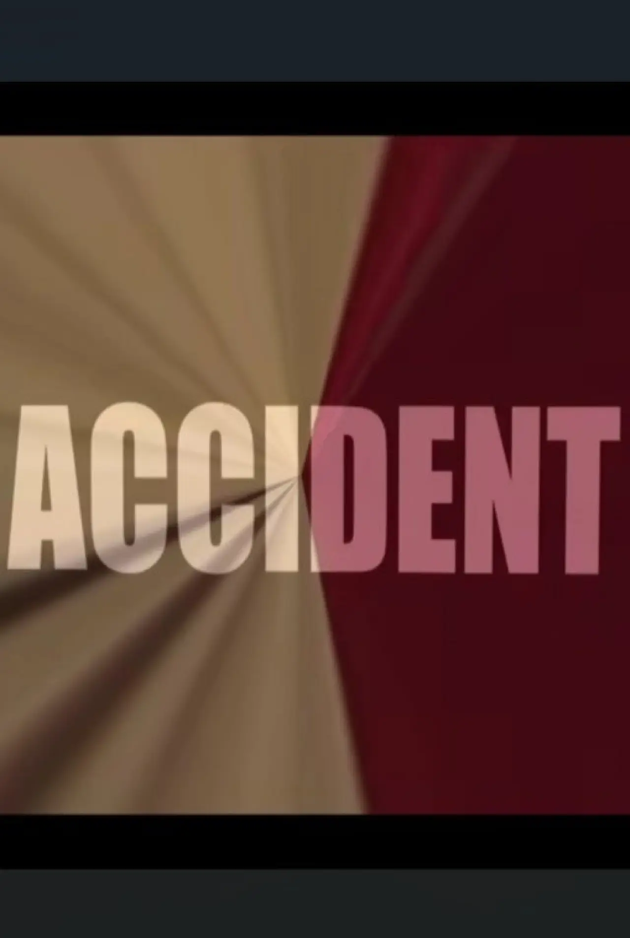 Plakat filmowy "Accident"