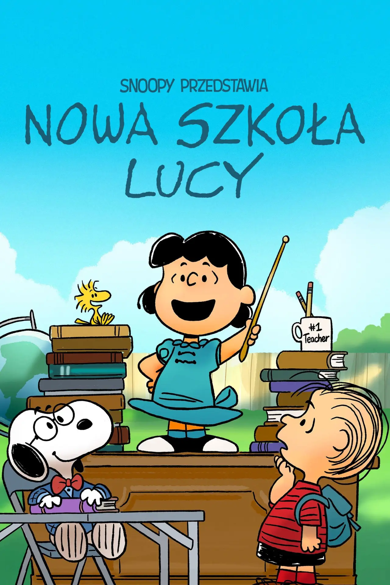 Plakat filmowy "Snoopy przedstawia: Nowa szkoła Lucy"