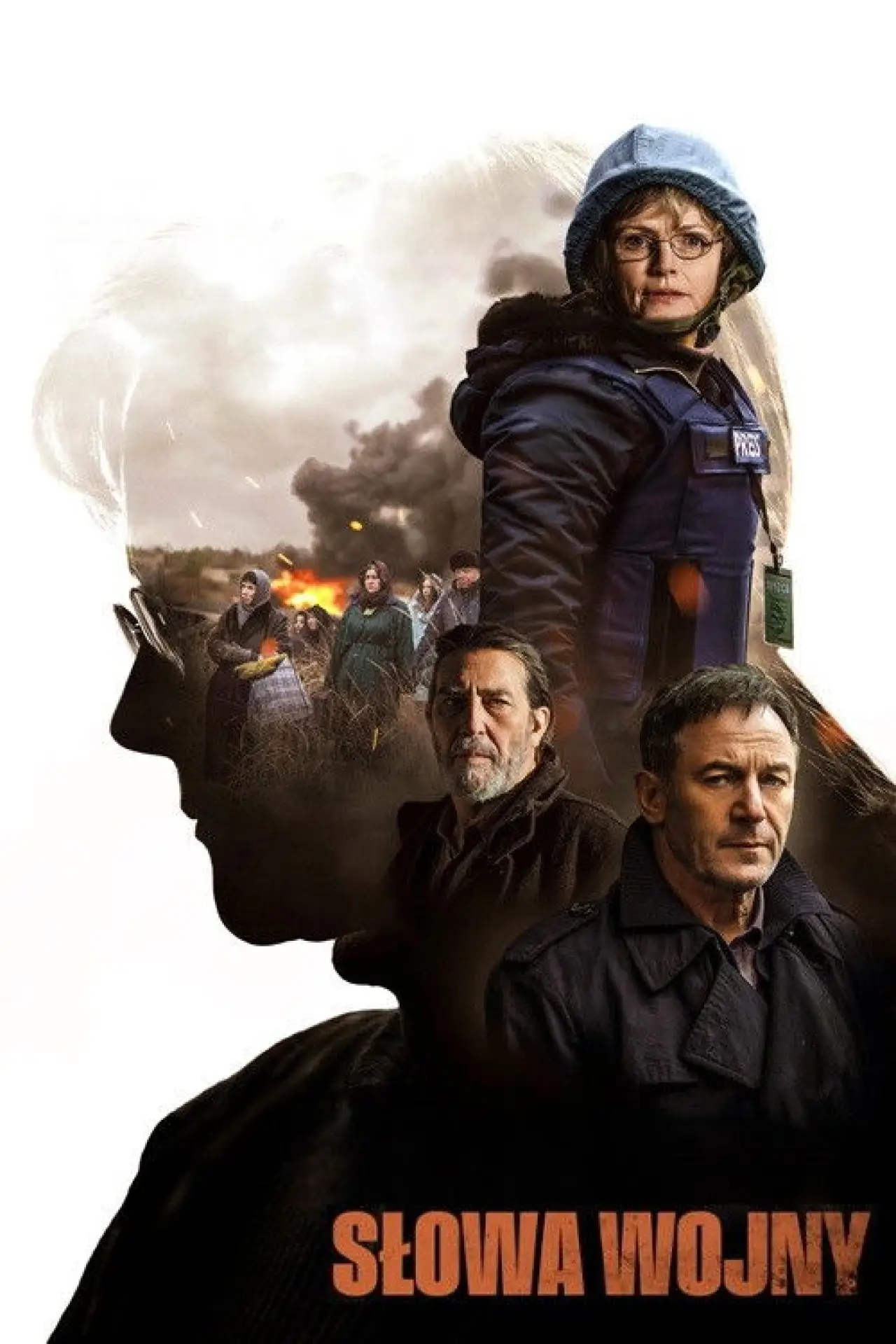 Plakat filmowy "Słowa wojny"