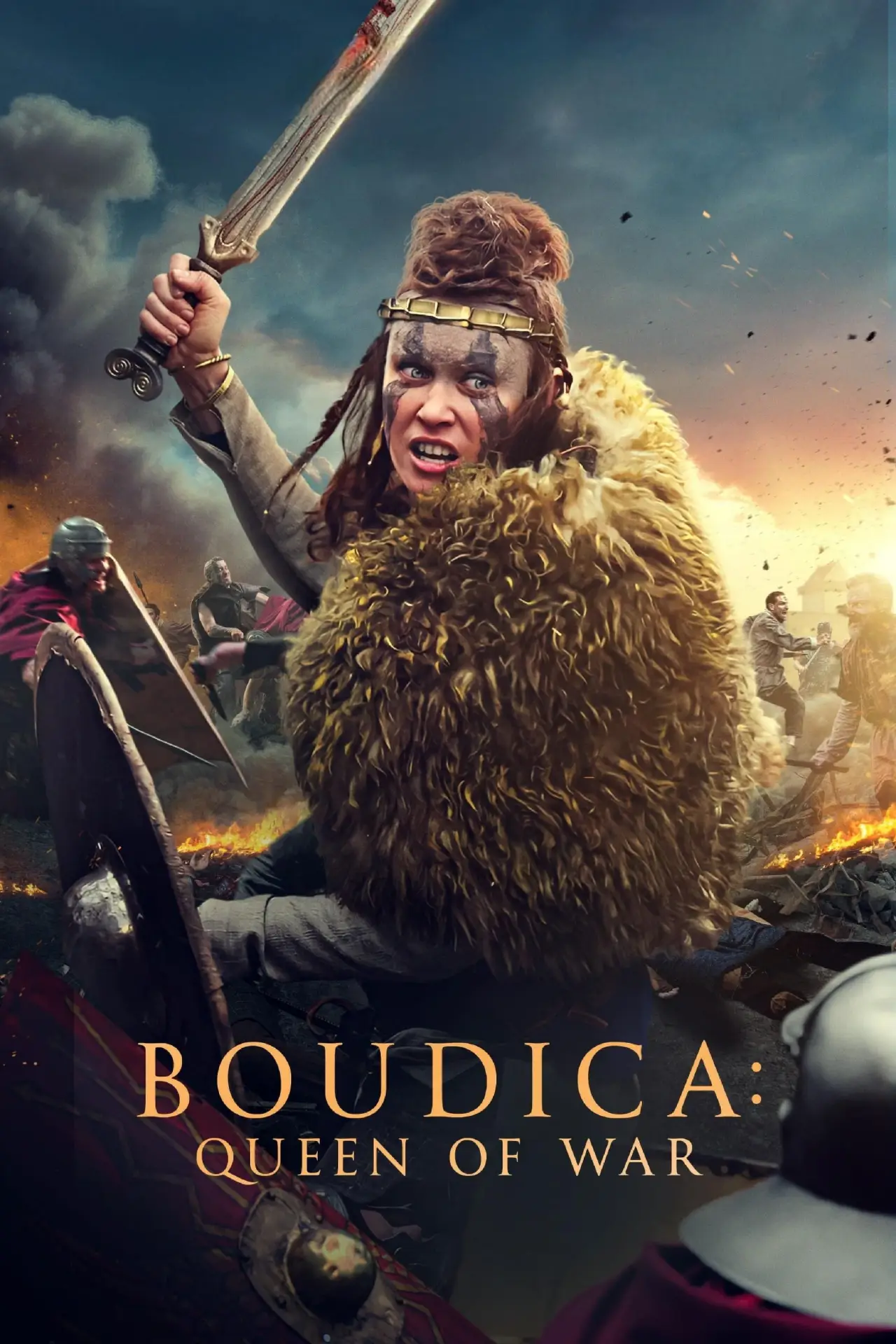 Plakat filmowy "Boudica: Królowa wojny"