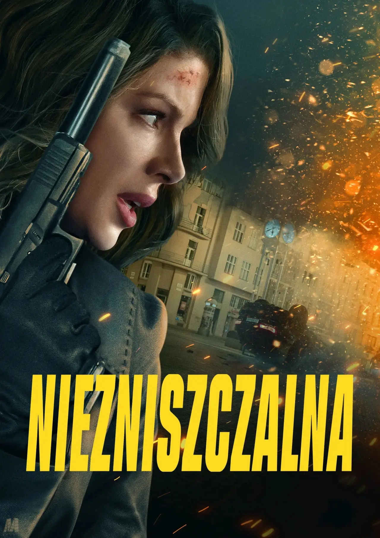 Plakat filmowy "Niezniszczalna"