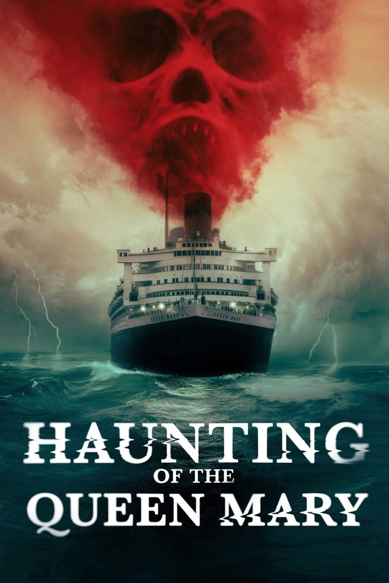 Plakat filmowy "Klątwa Queen Mary"