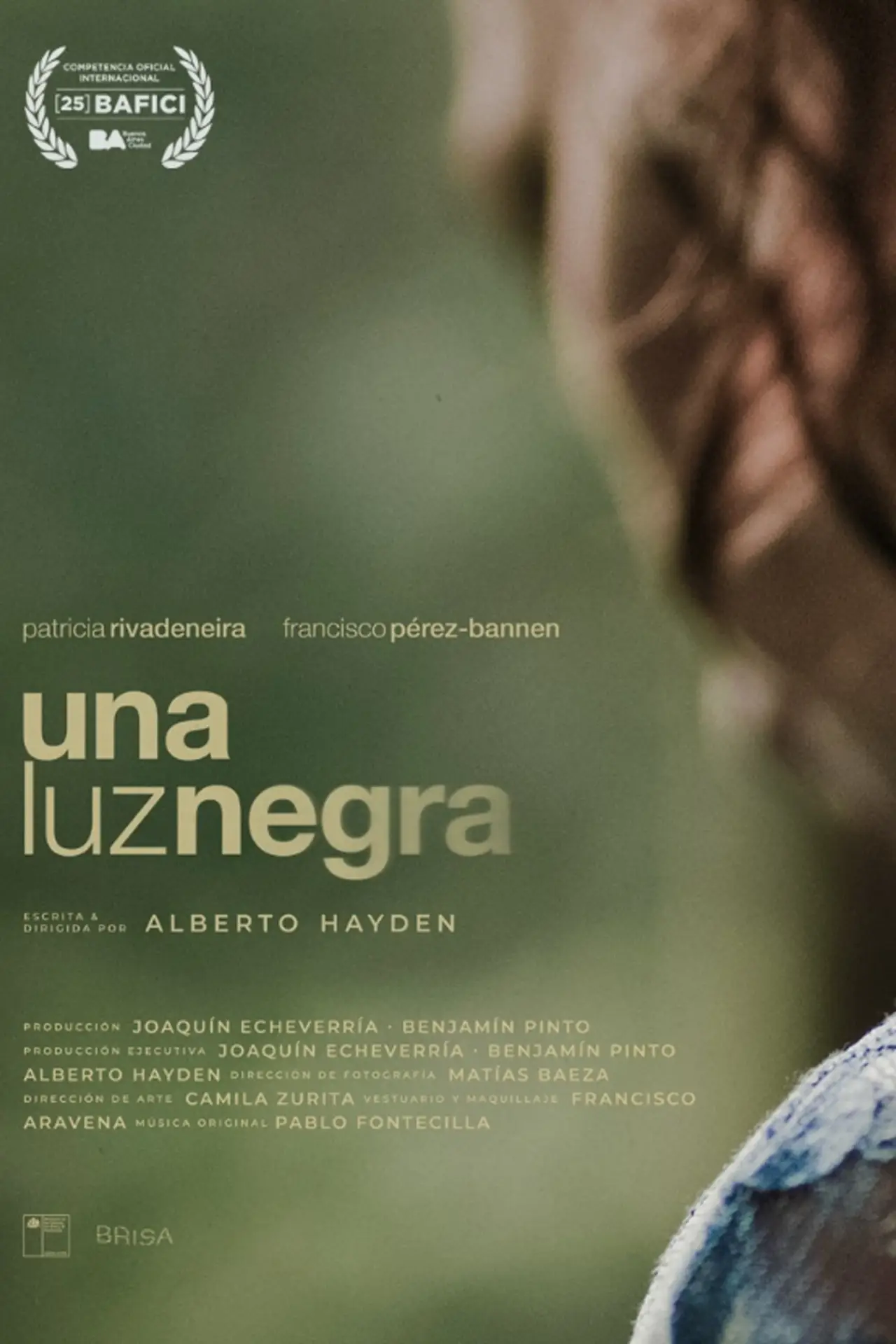 Plakat filmowy "Una luz negra"
