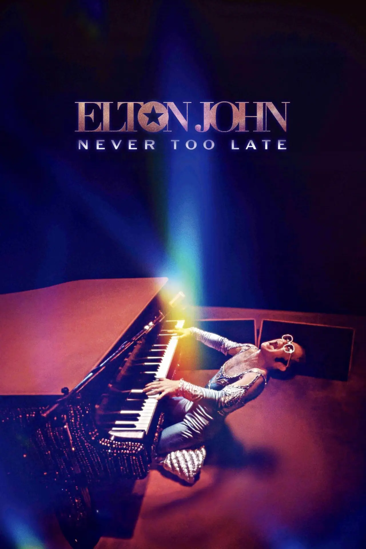 Plakat filmowy "Elton John: Never Too Late"