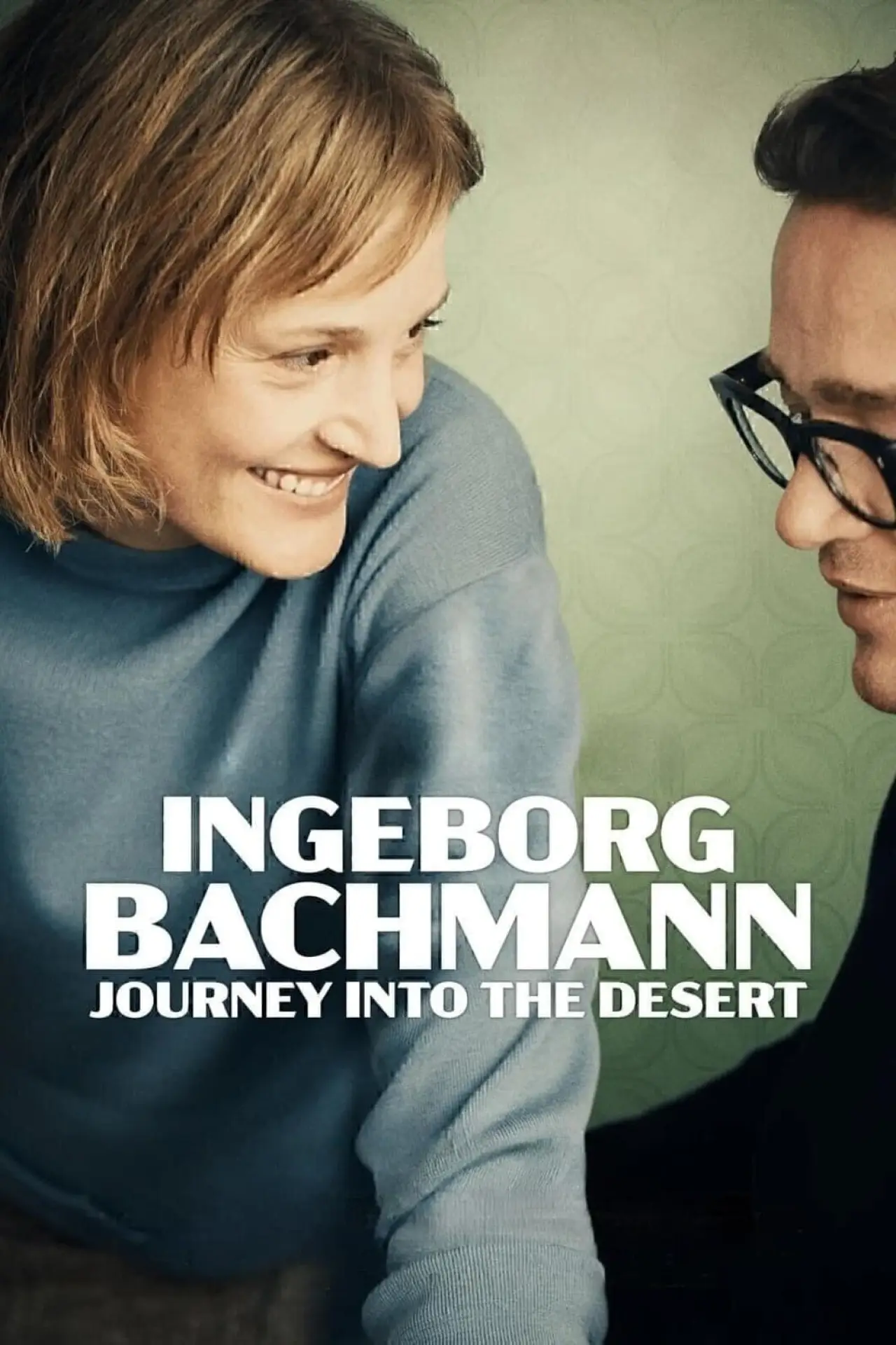 Plakat filmowy "Ingeborg Bachmann – podróż na pustynię"