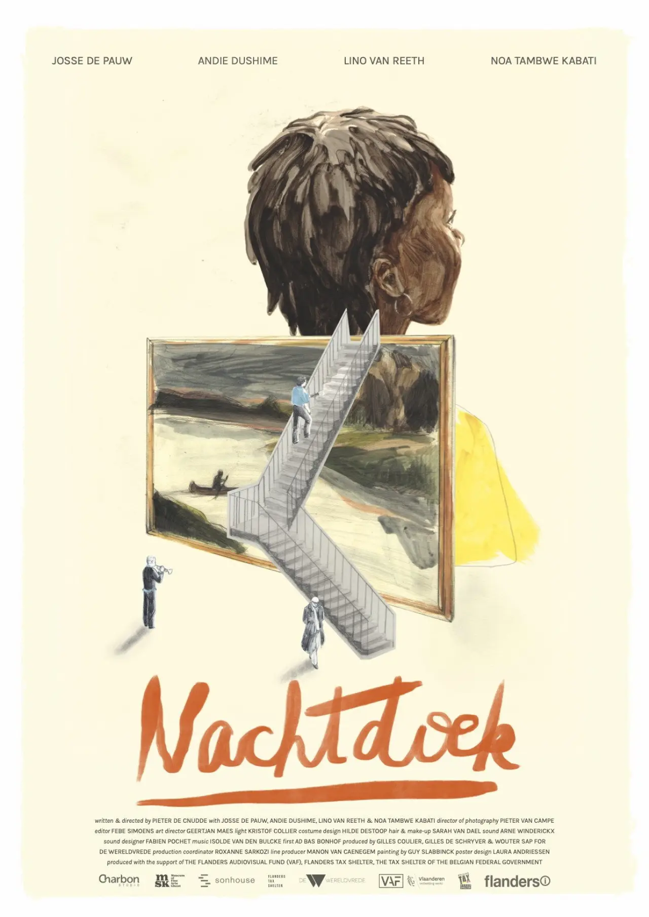 Plakat filmowy "Nachtdoek"