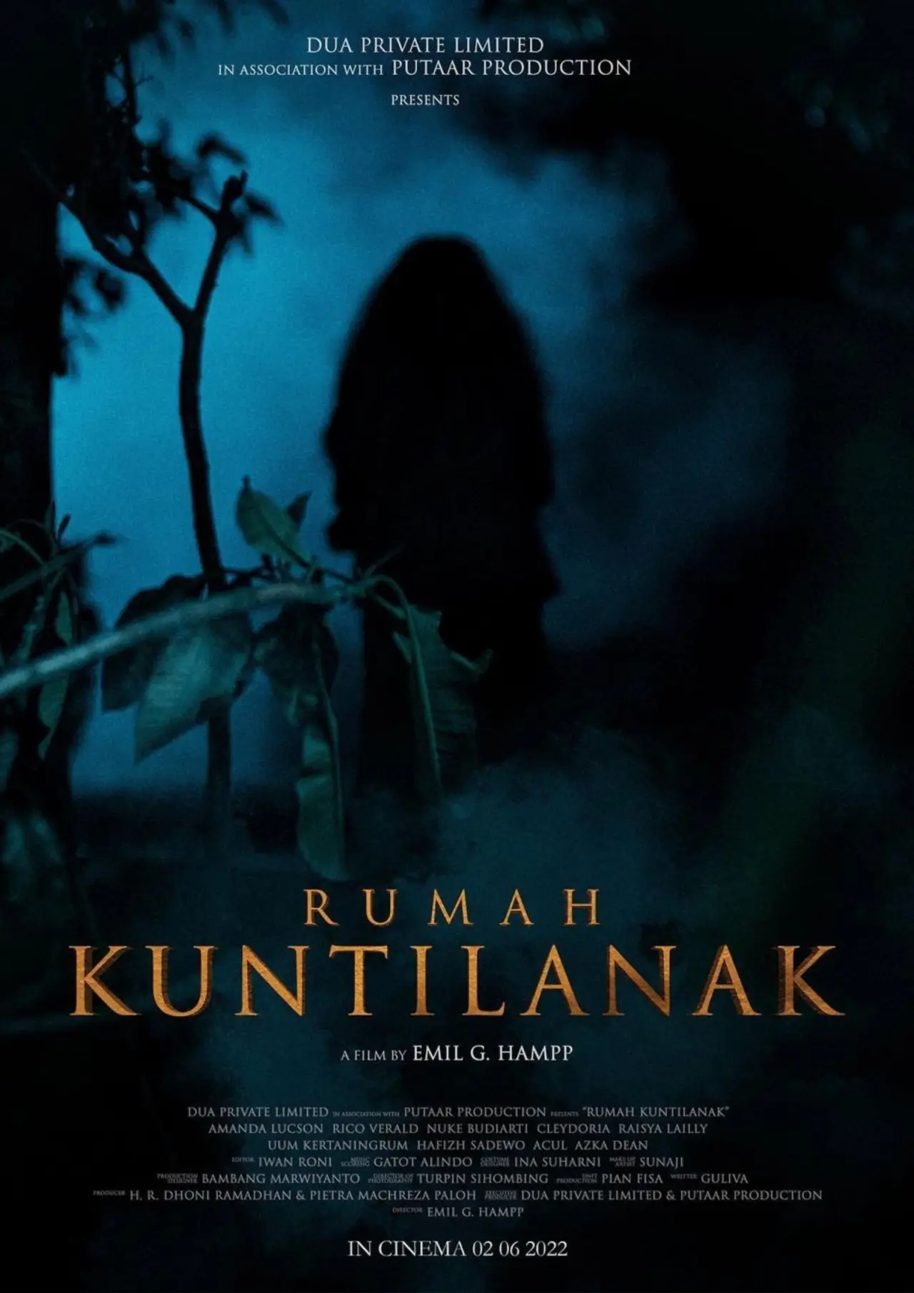 Plakat filmowy "Rumah Kuntilanak"