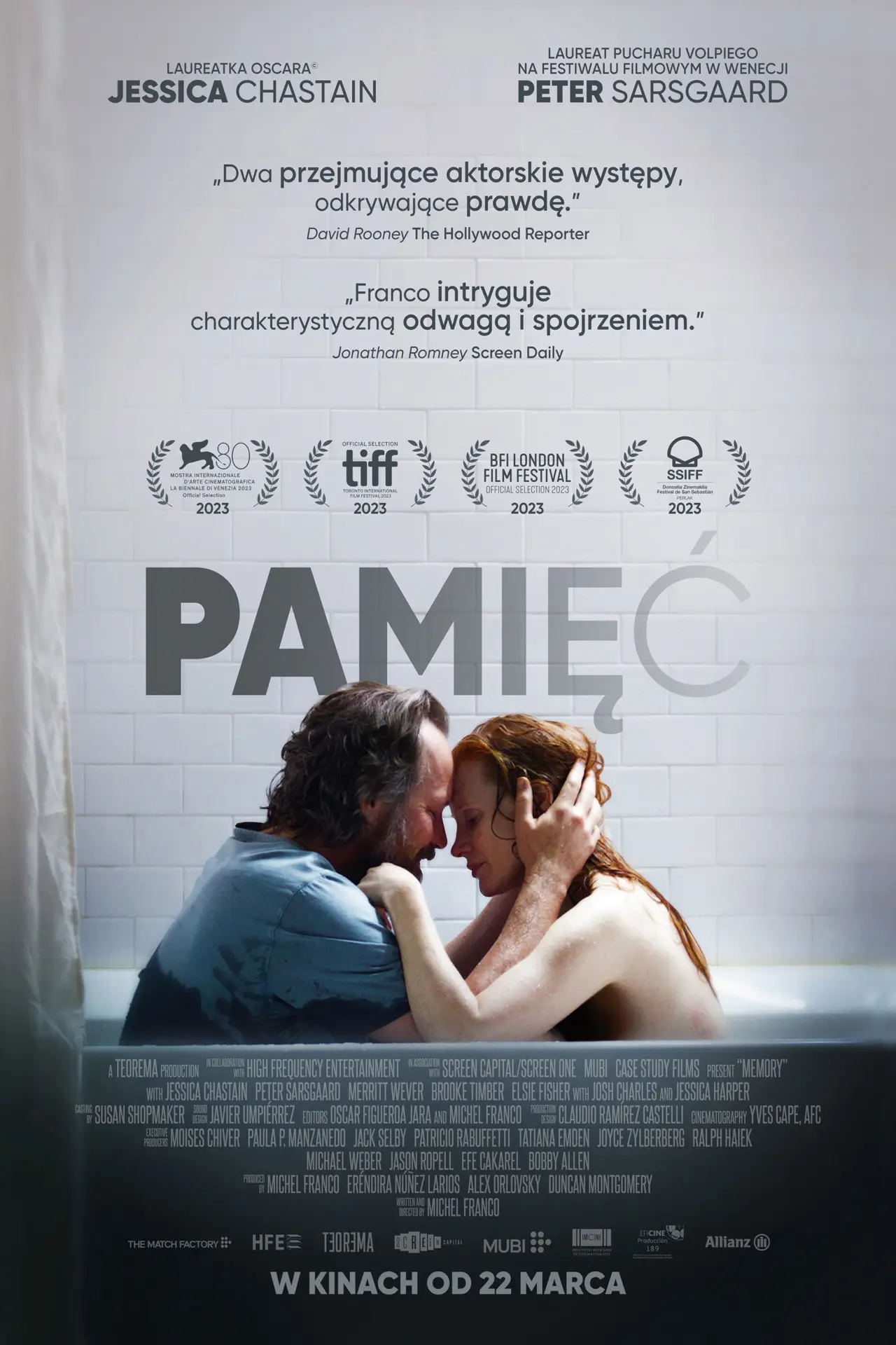 Plakat filmowy "Pamięć"