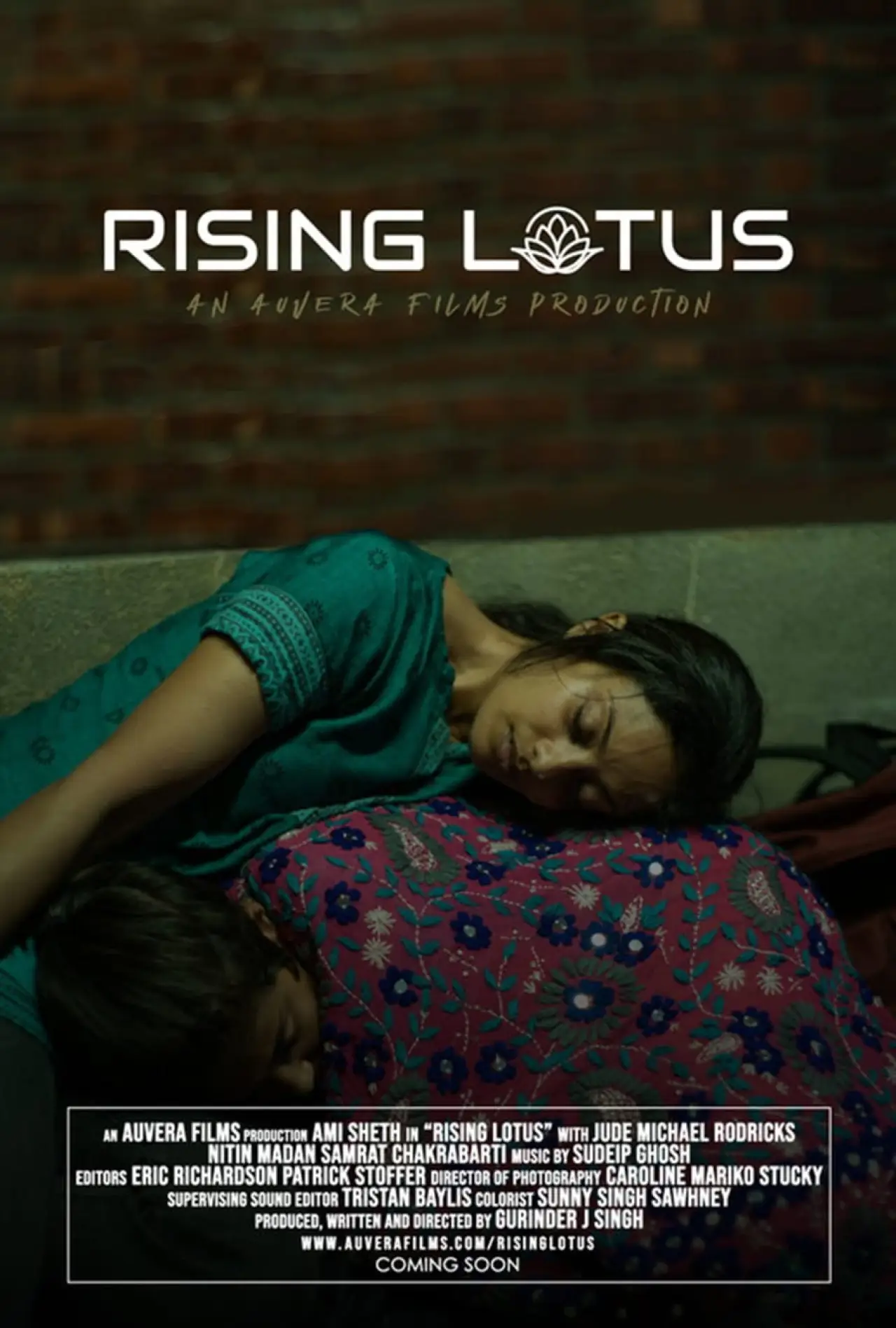 Plakat filmowy "Rising Lotus"