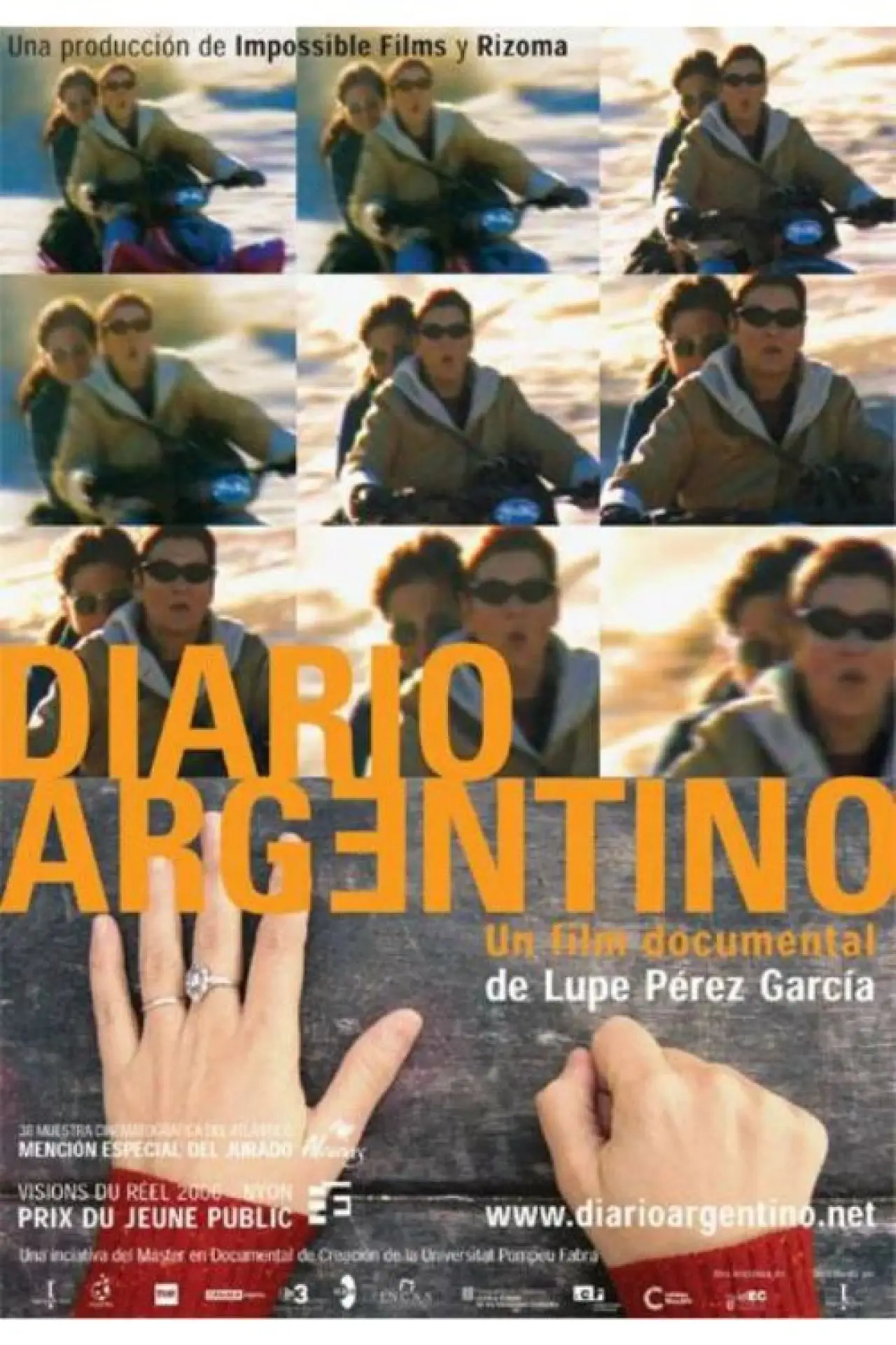 Plakat filmowy "Diario argentino"