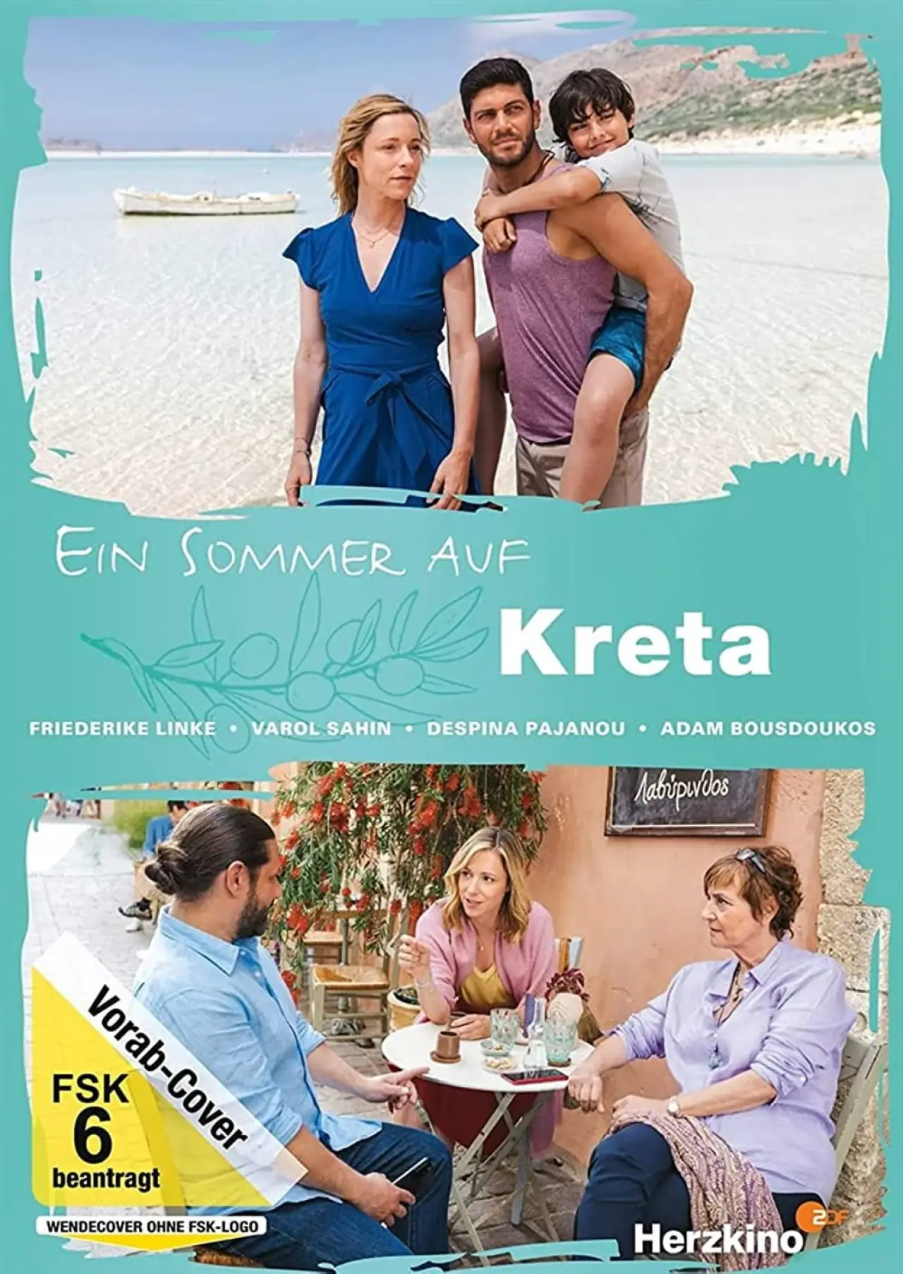 Plakat filmowy "Ein Sommer auf Kreta"
