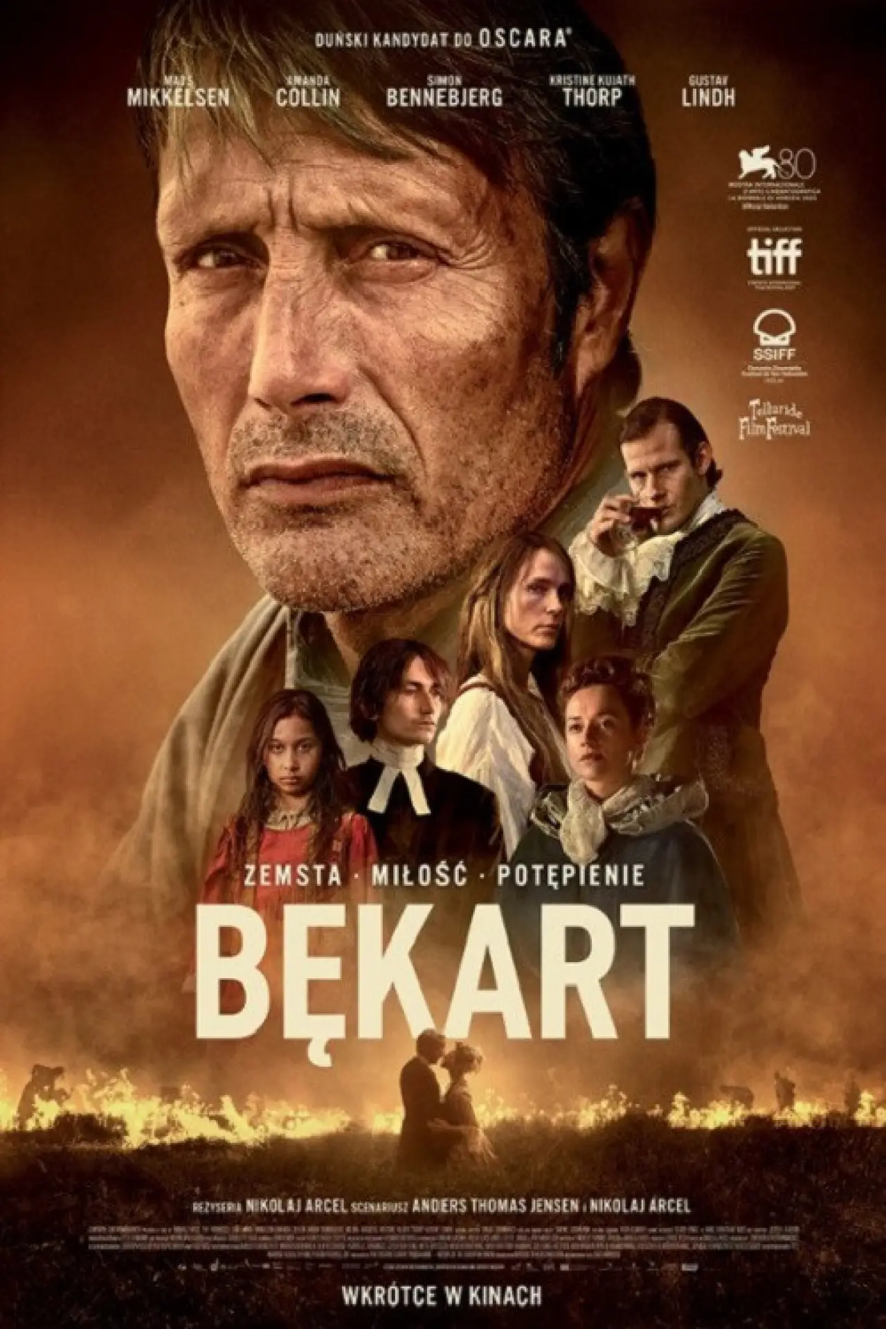 Plakat filmowy "Bękart"
