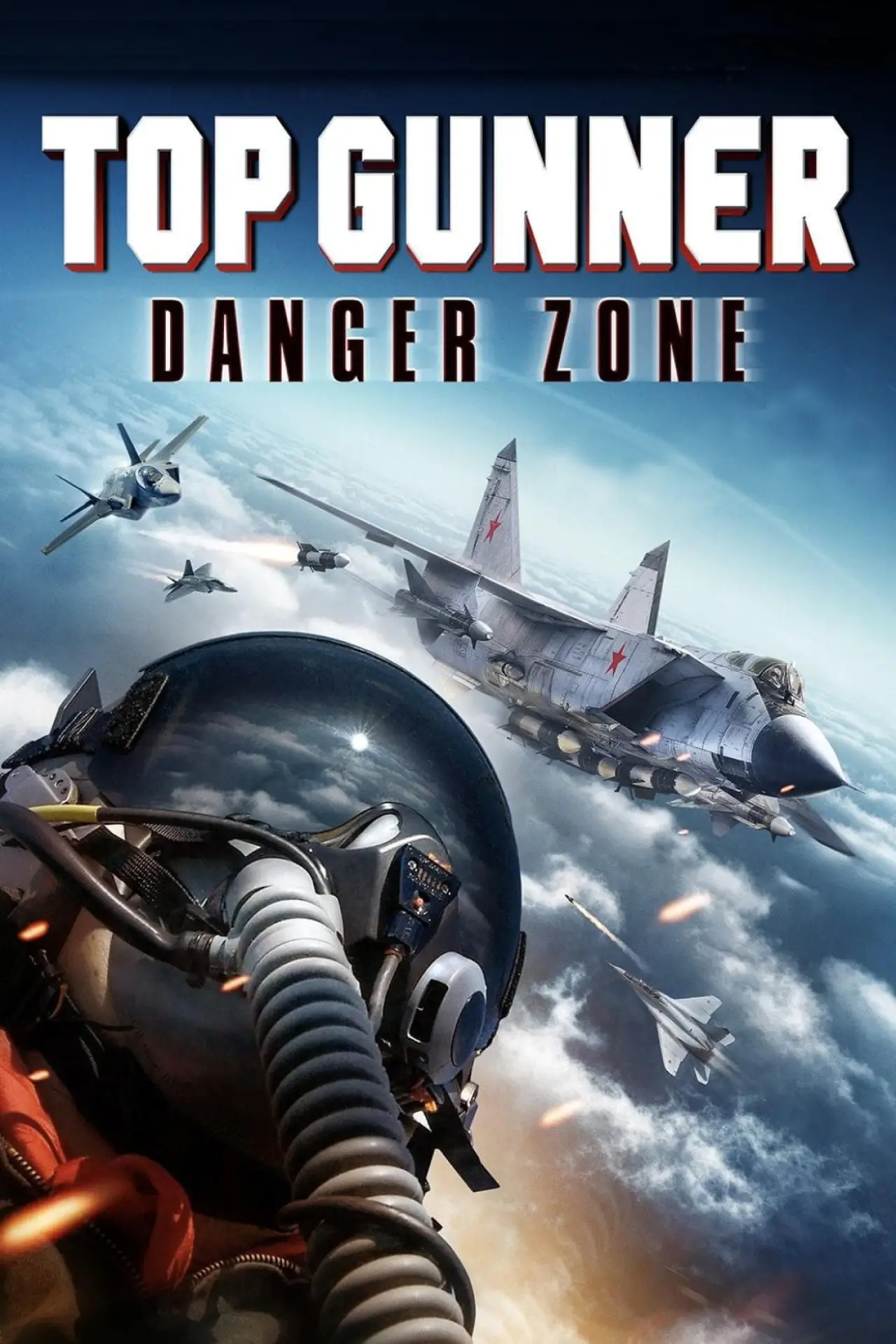 Plakat filmowy "Top Gunner: Danger Zone"