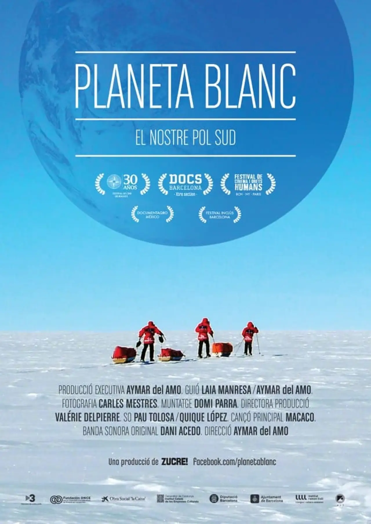 Plakat filmowy "Planeta Blanc"