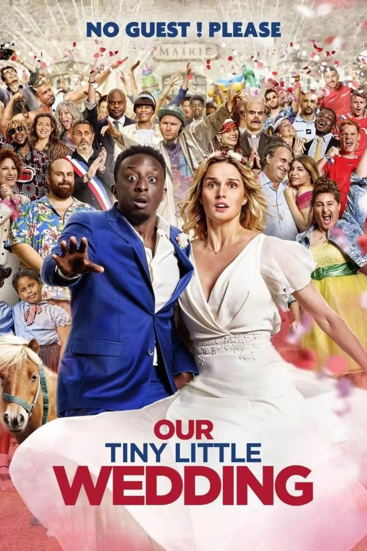 Plakat filmowy "Nasze małe wielkie wesele"