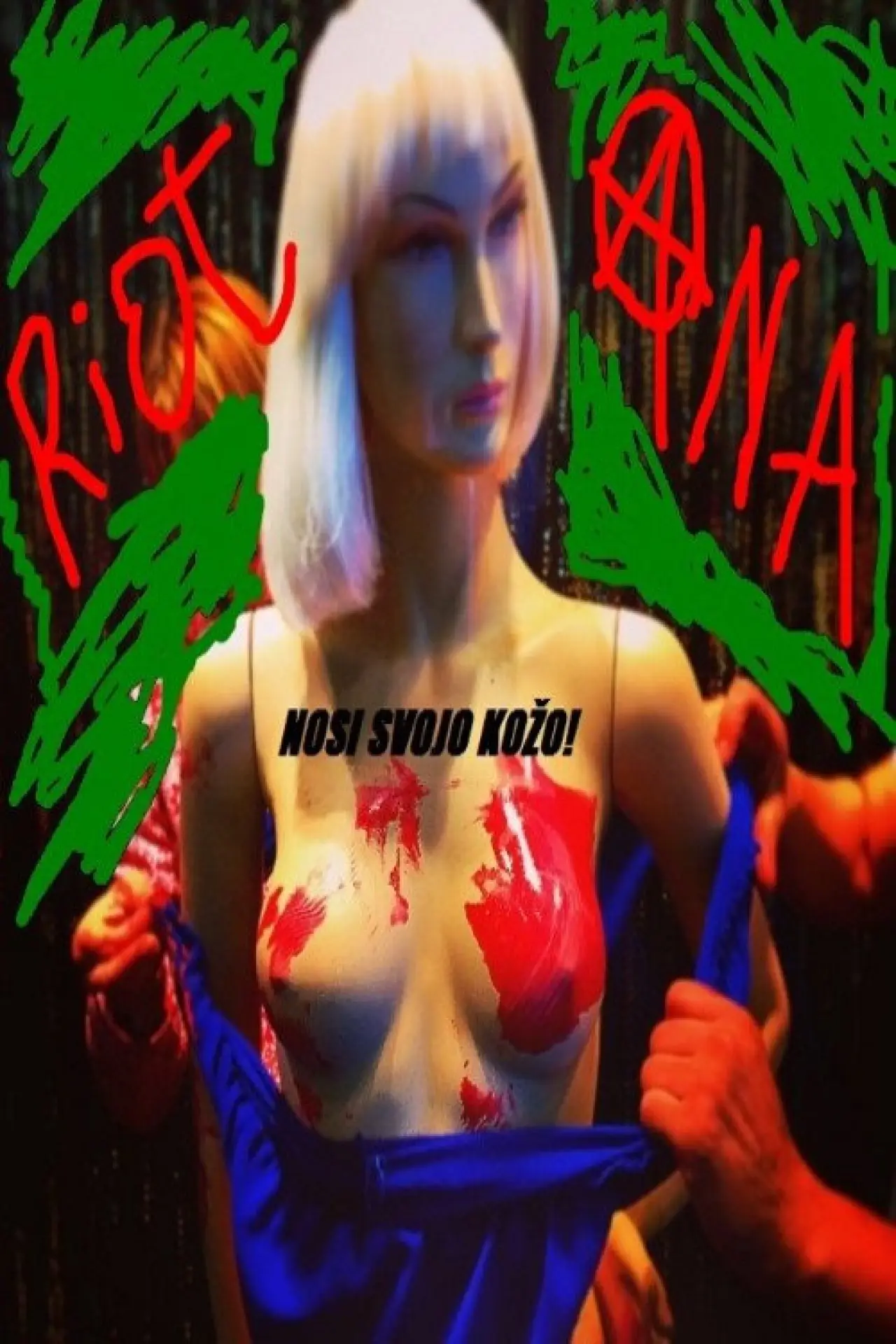 Plakat filmowy "Riot Ana"