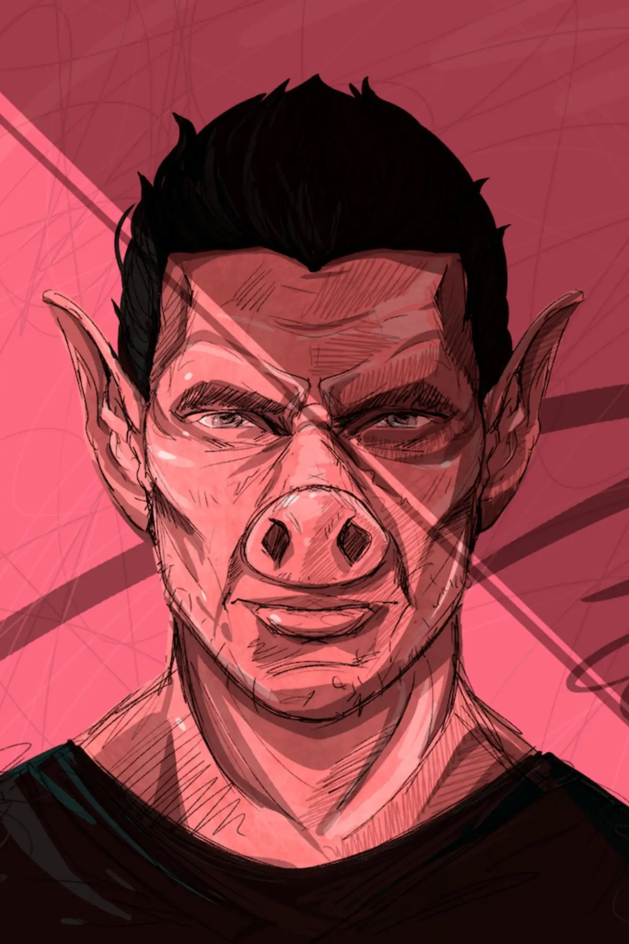 Plakat filmowy "Cerdo"