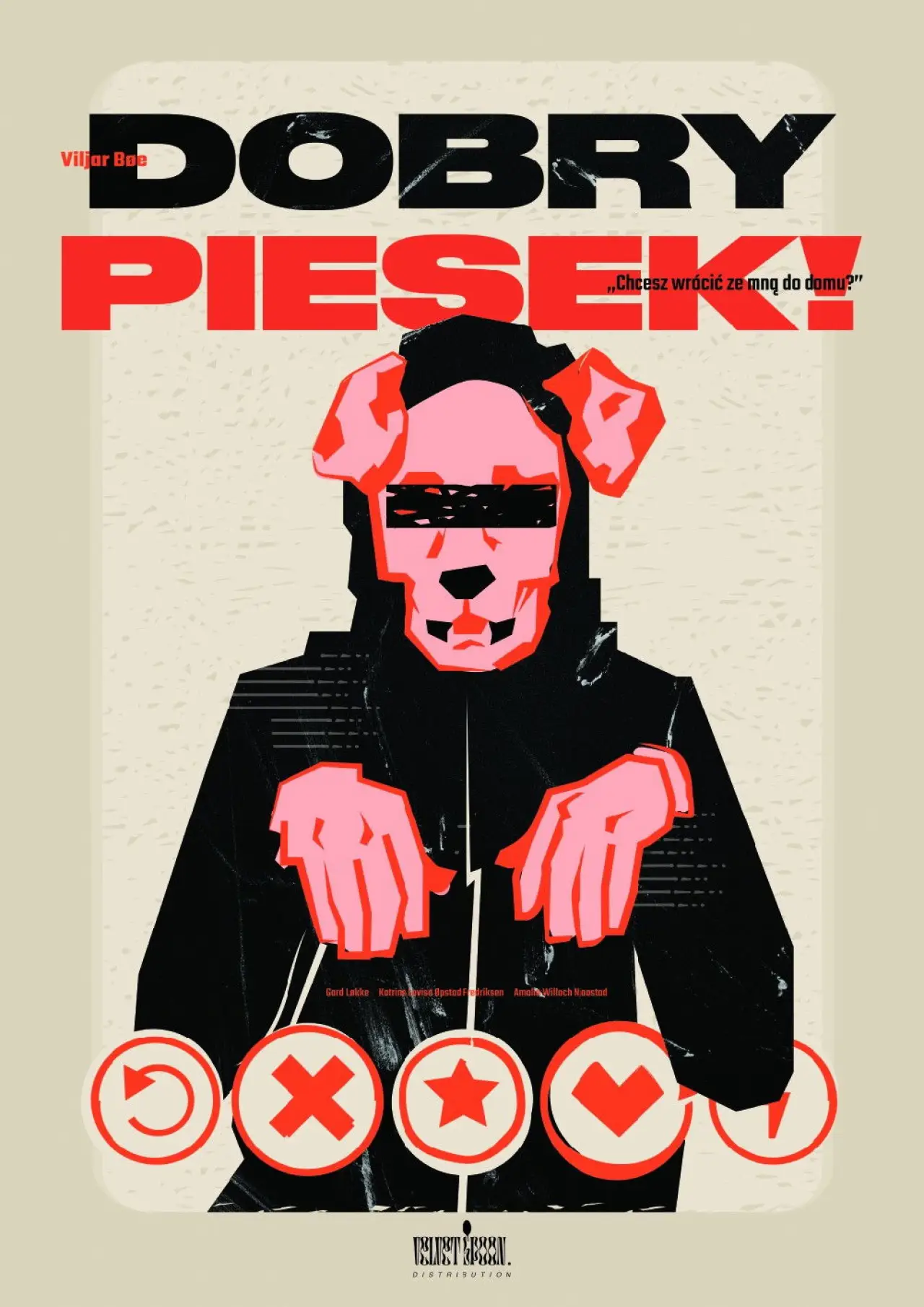 Plakat filmowy "Dobry piesek!"